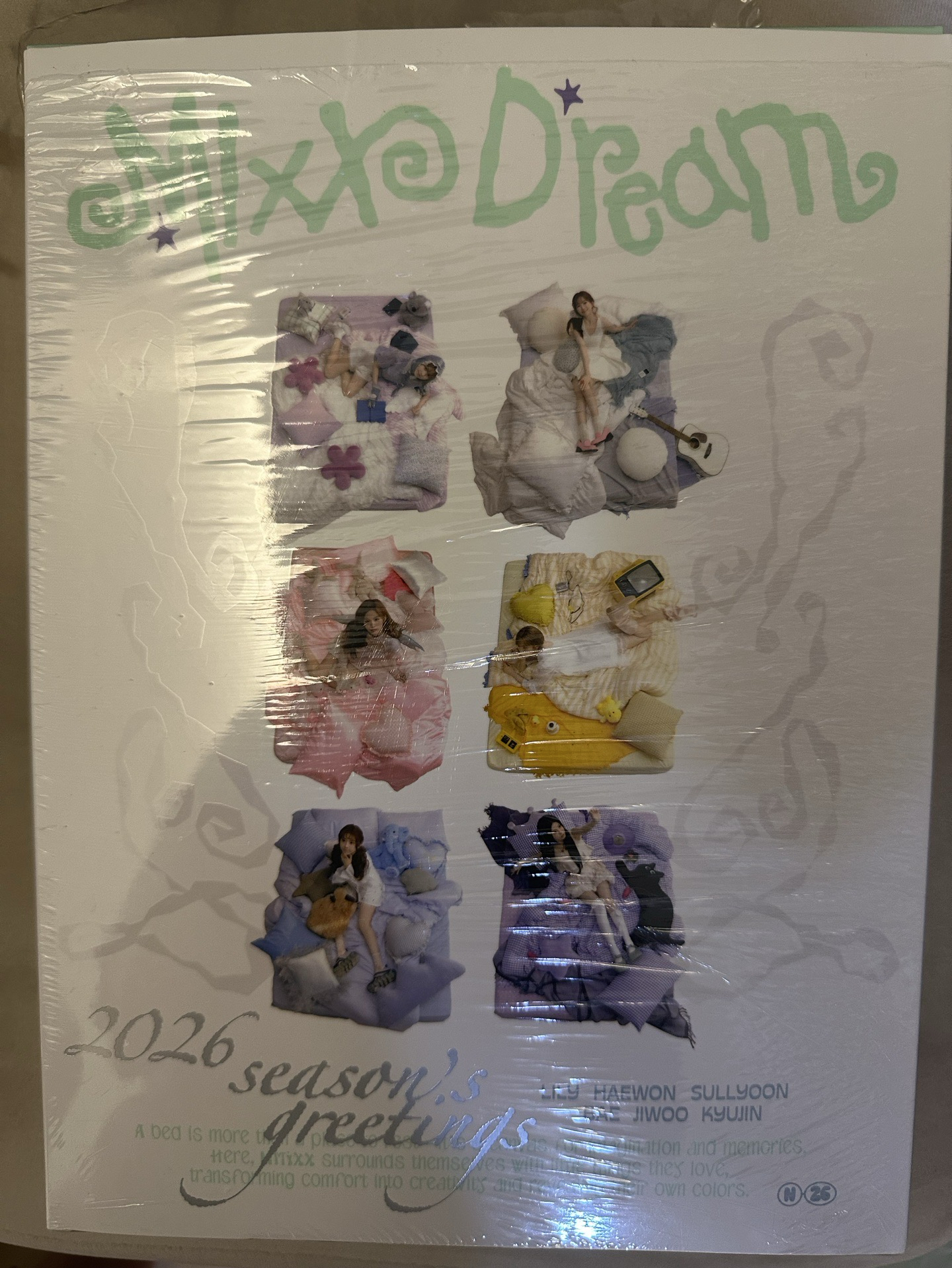 26年曆+莉薛友特典