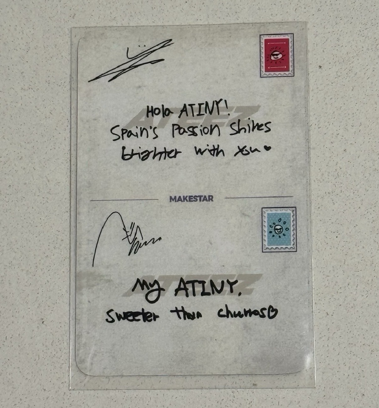 GH2 ms EUROPE 幸運卡 甜蜜的雨傘抱抱😇❤️(直出不綁)