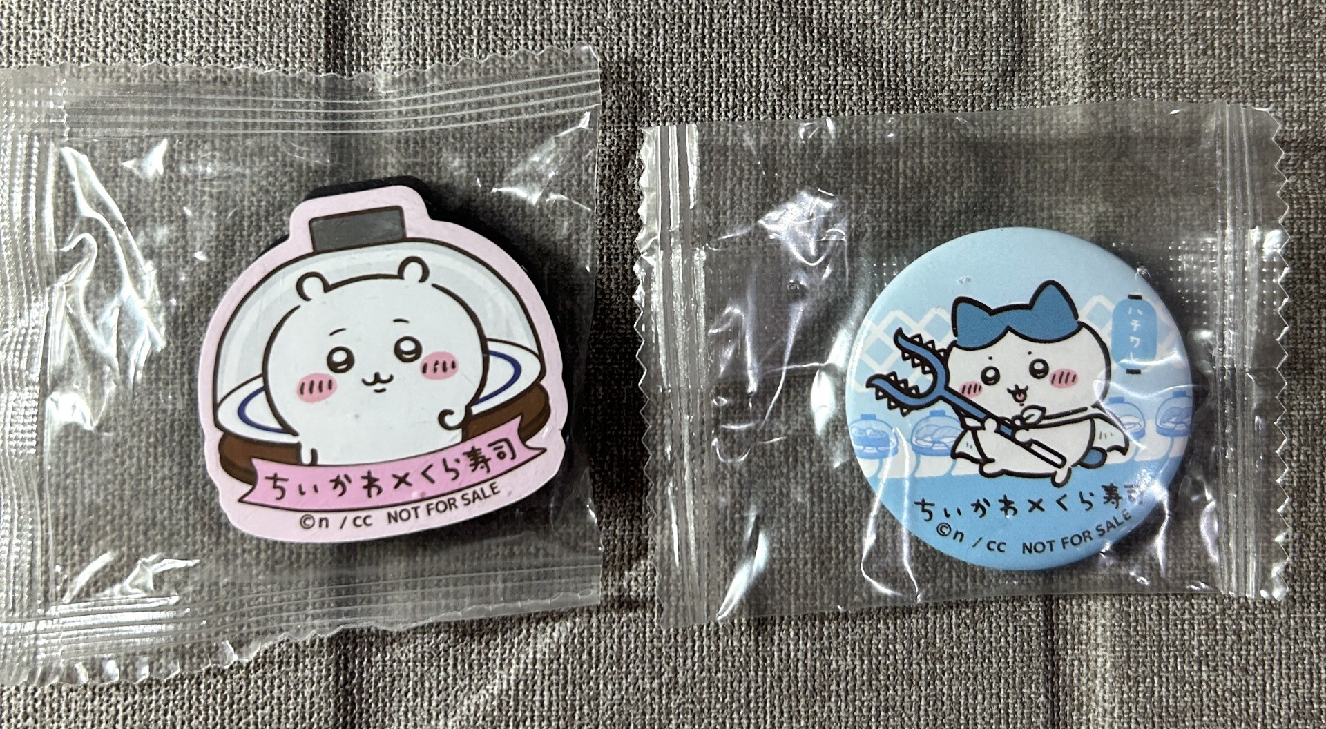 吉伊卡哇 藏壽司 磁鐵 徽章