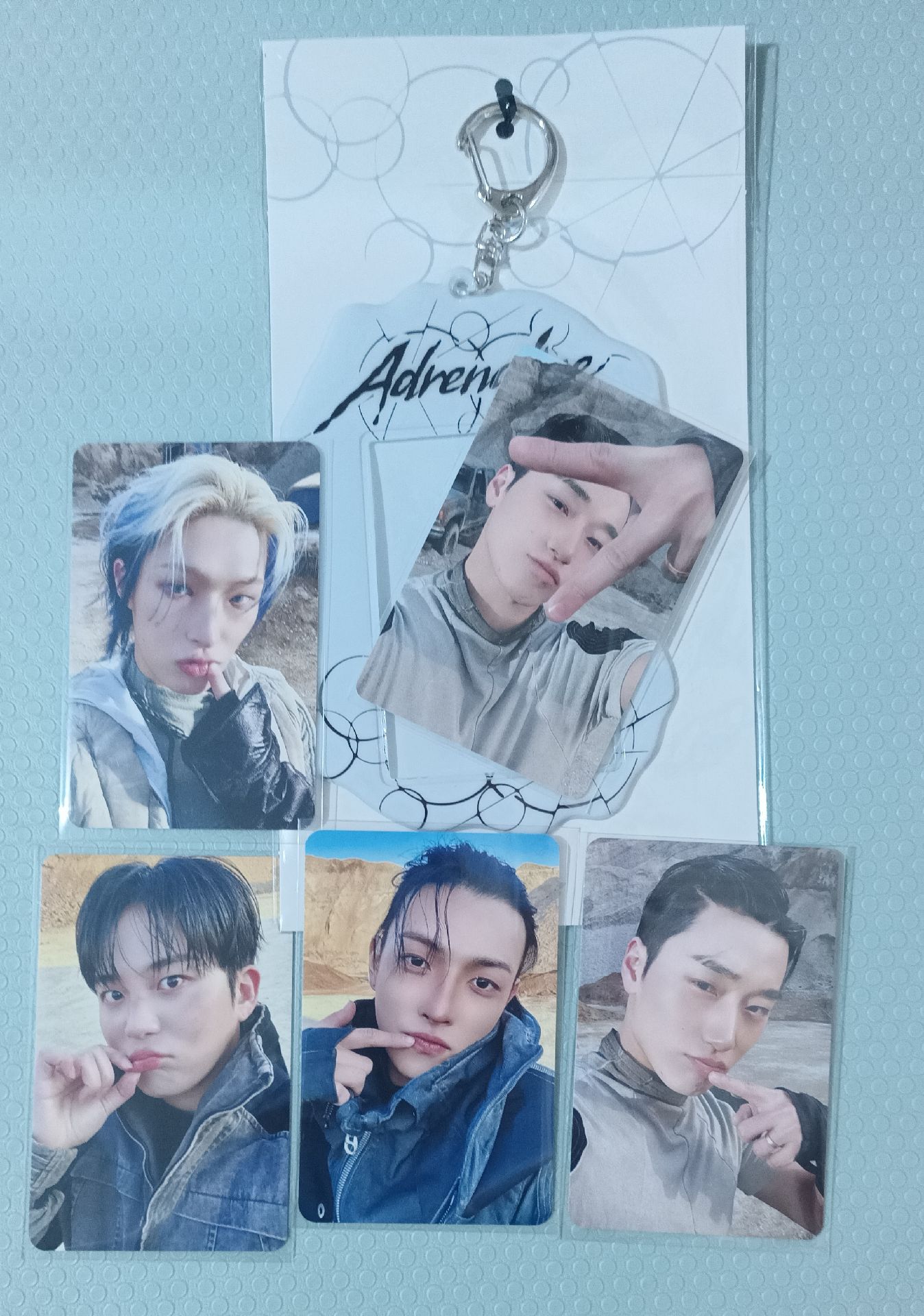 ATEEZ 整圖售 中傘旼鍾 卡套僅拆檢未使用