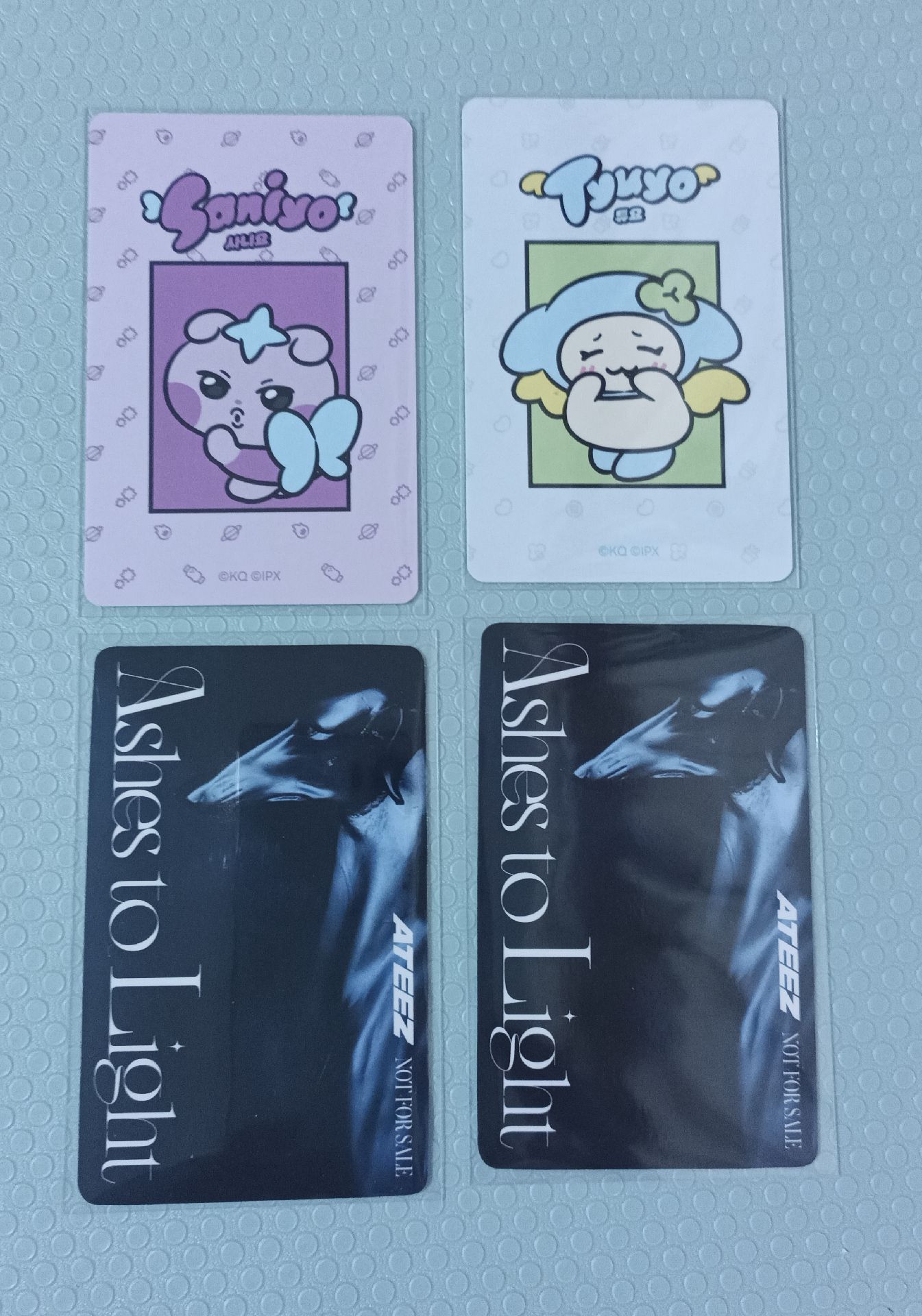 ATEEZ 潤浩 傘 四張合售