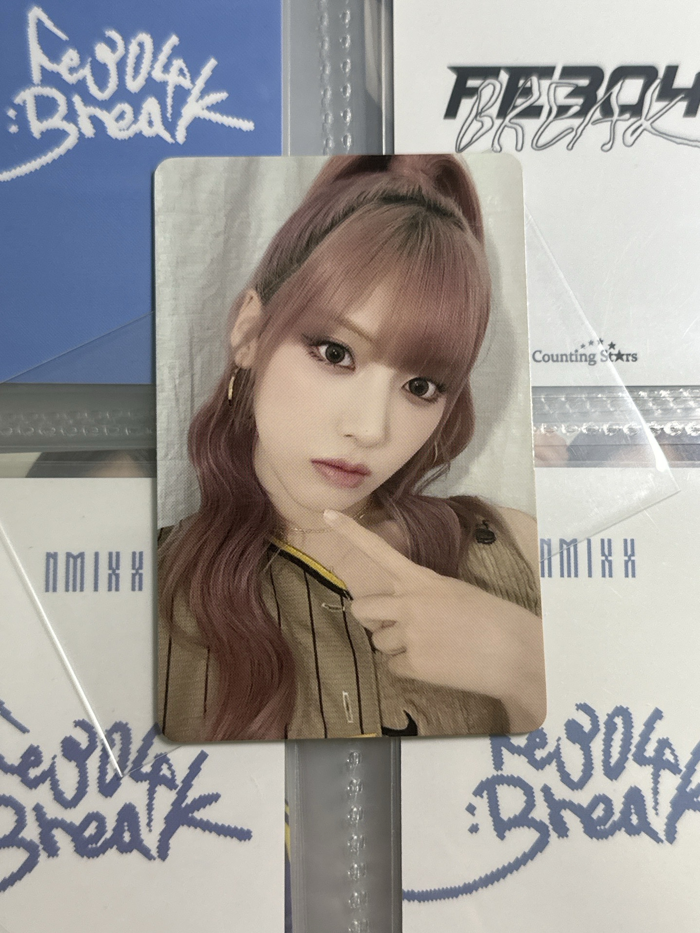 NMIXX yzy簽售友 中文卡背