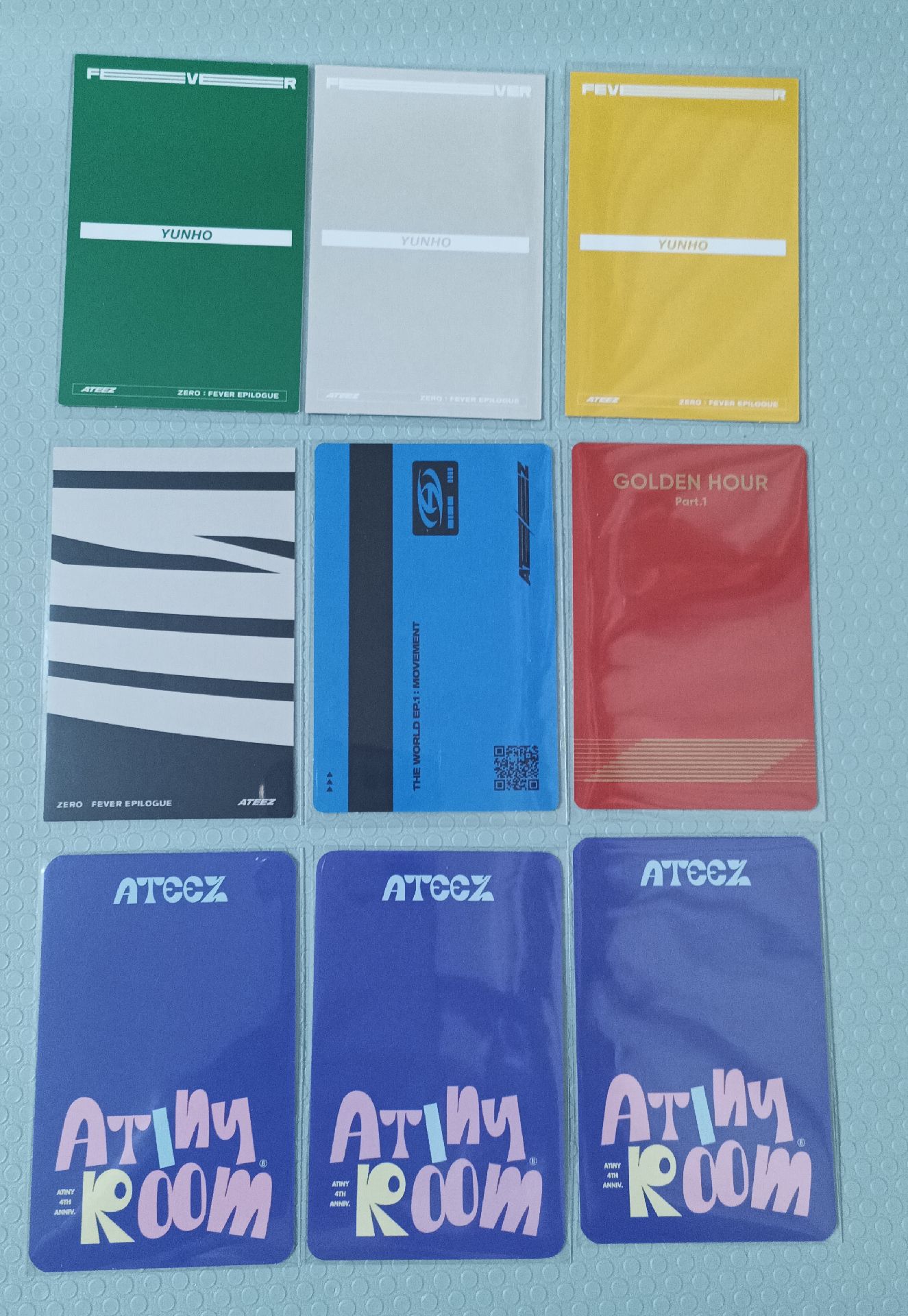 ATEEZ 潤浩 專卡 卡包卡 整圖售 迷八專卡是早期霧面卡