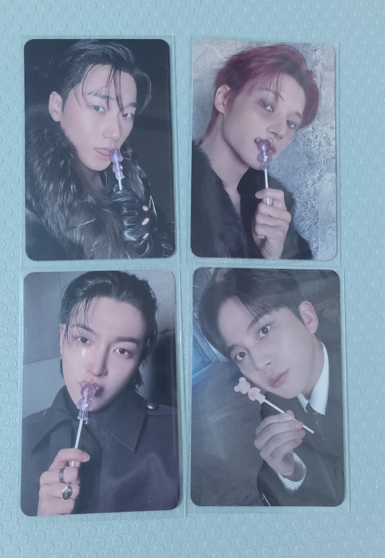 ATEEZ 中傘榮鍾 小熊棒棒糖 整圖售