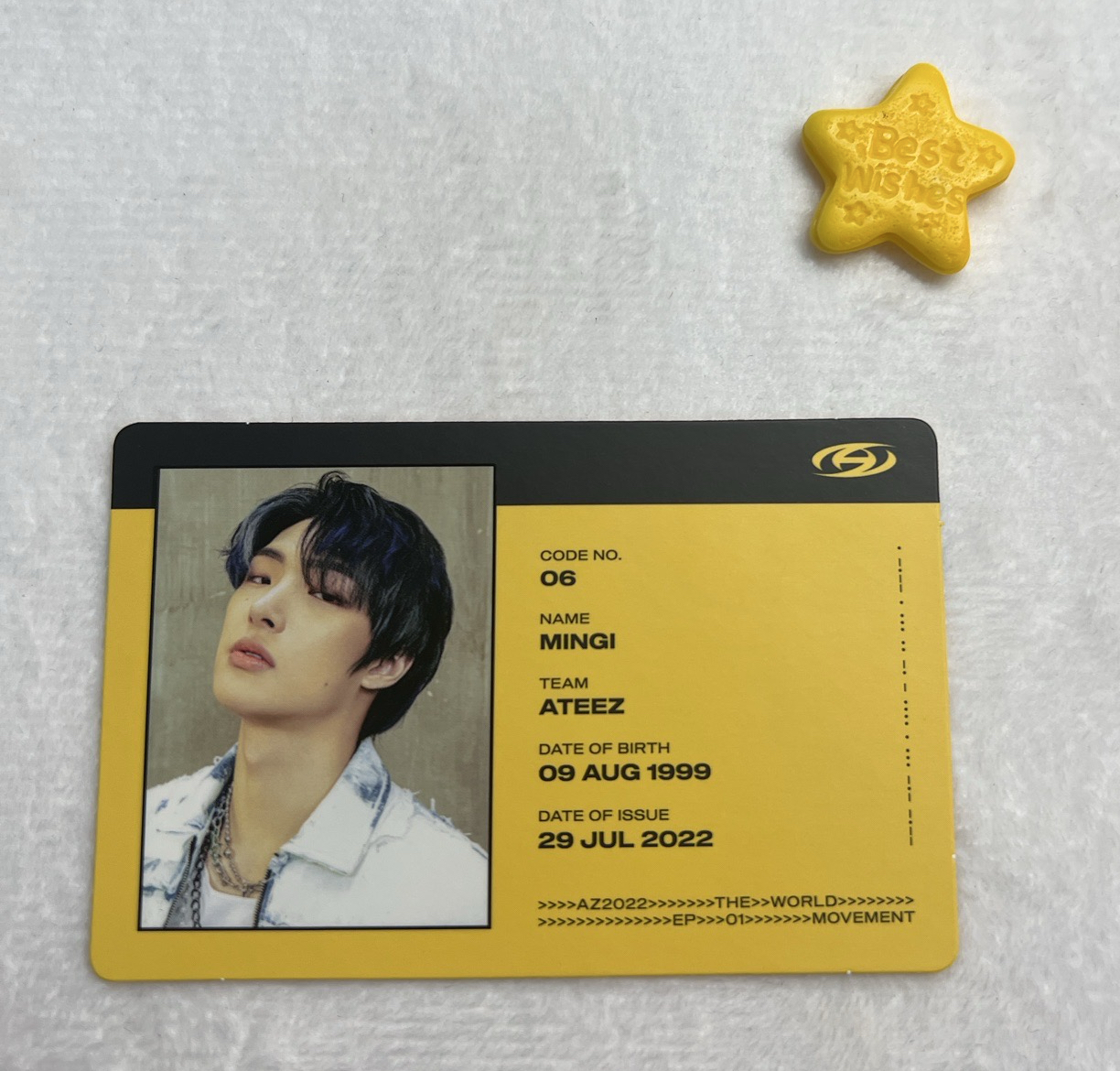 旼琦公主的身分證掉了