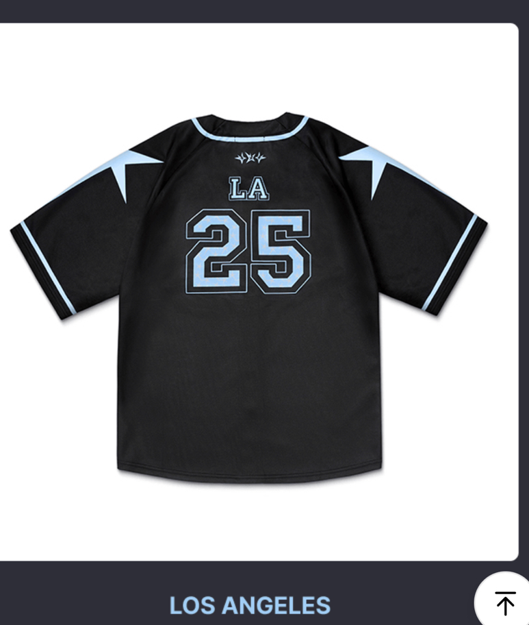 TXT 美巡球衣 LA L號 現貨