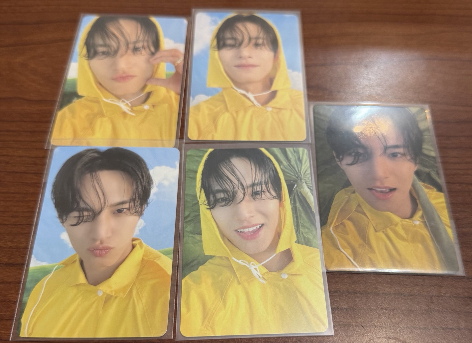 奎雨衣特典+克拉盤專輯卡