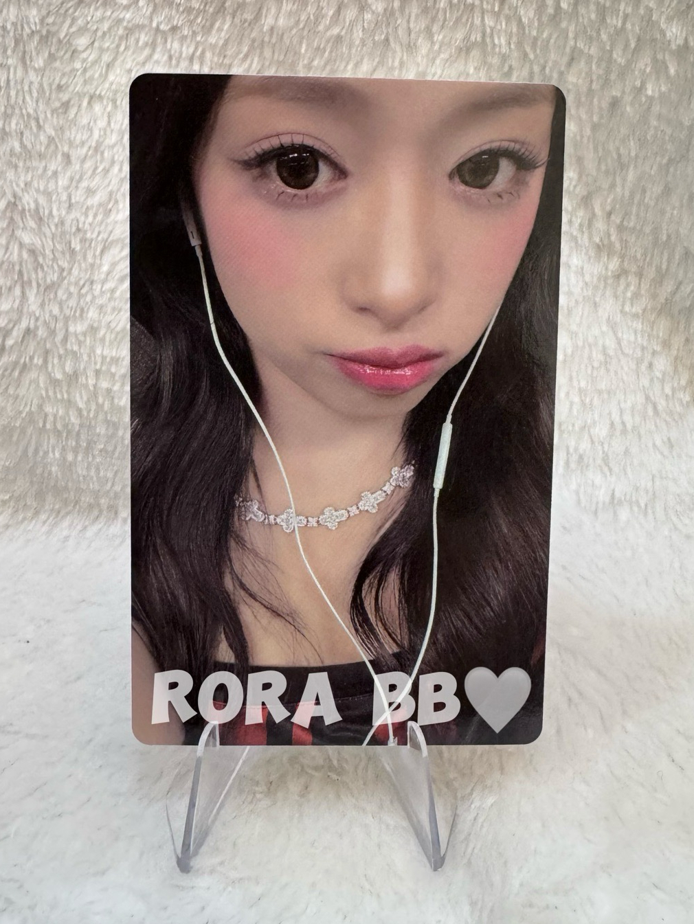 🩵BABYMONSTER AHYEON 世巡wvs展位卡 生日卡