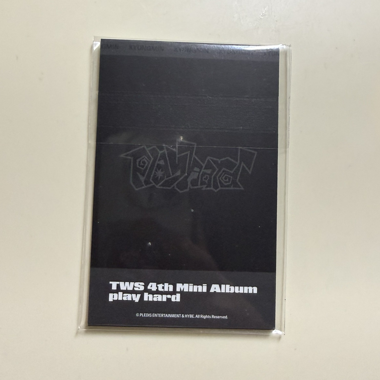 PLAY HARD周邊 鐵盒拍立得