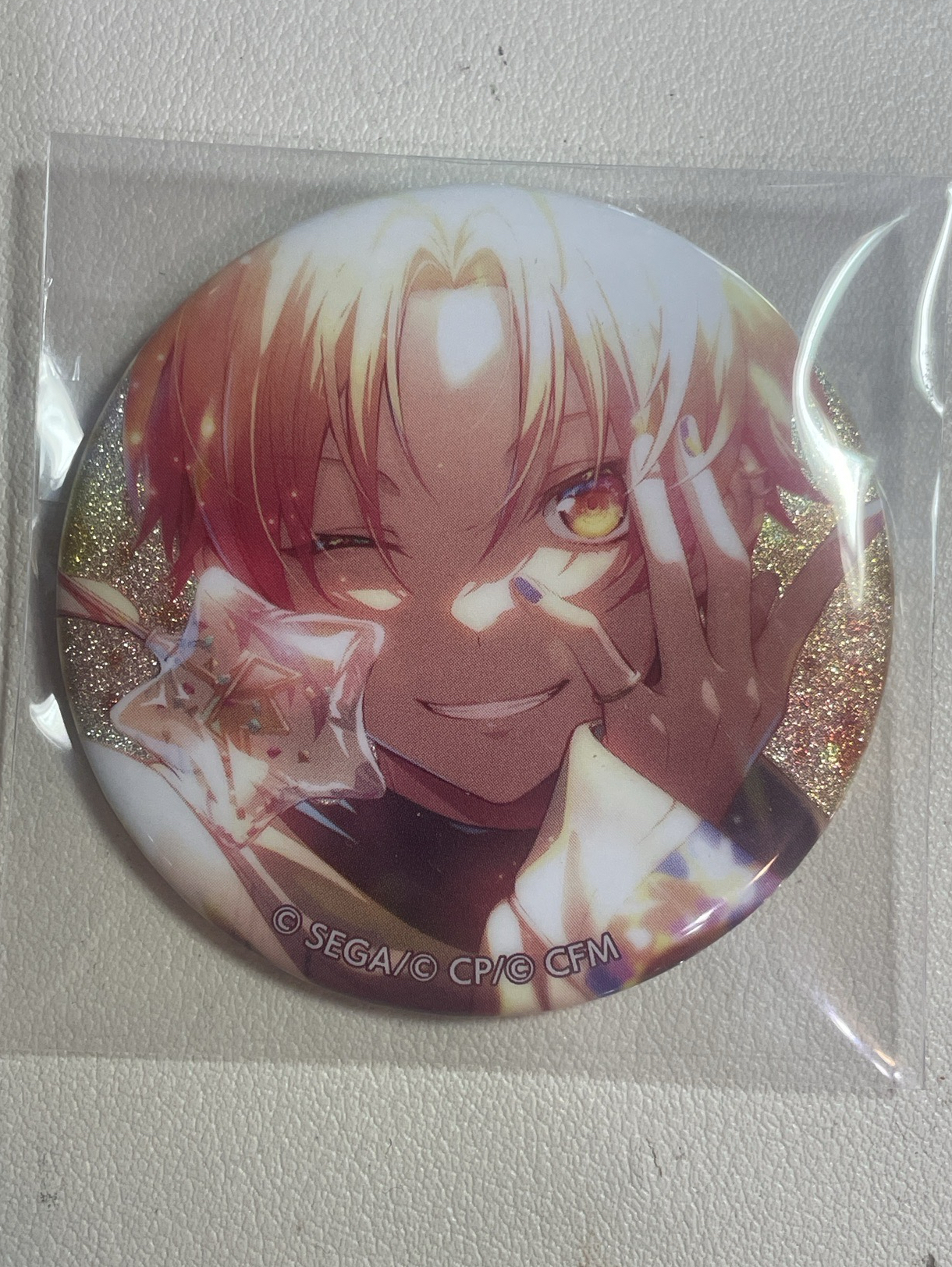 細閃 Colorful Palette Store vol.8 B 徽章 三週年隊長花後碎閃特典