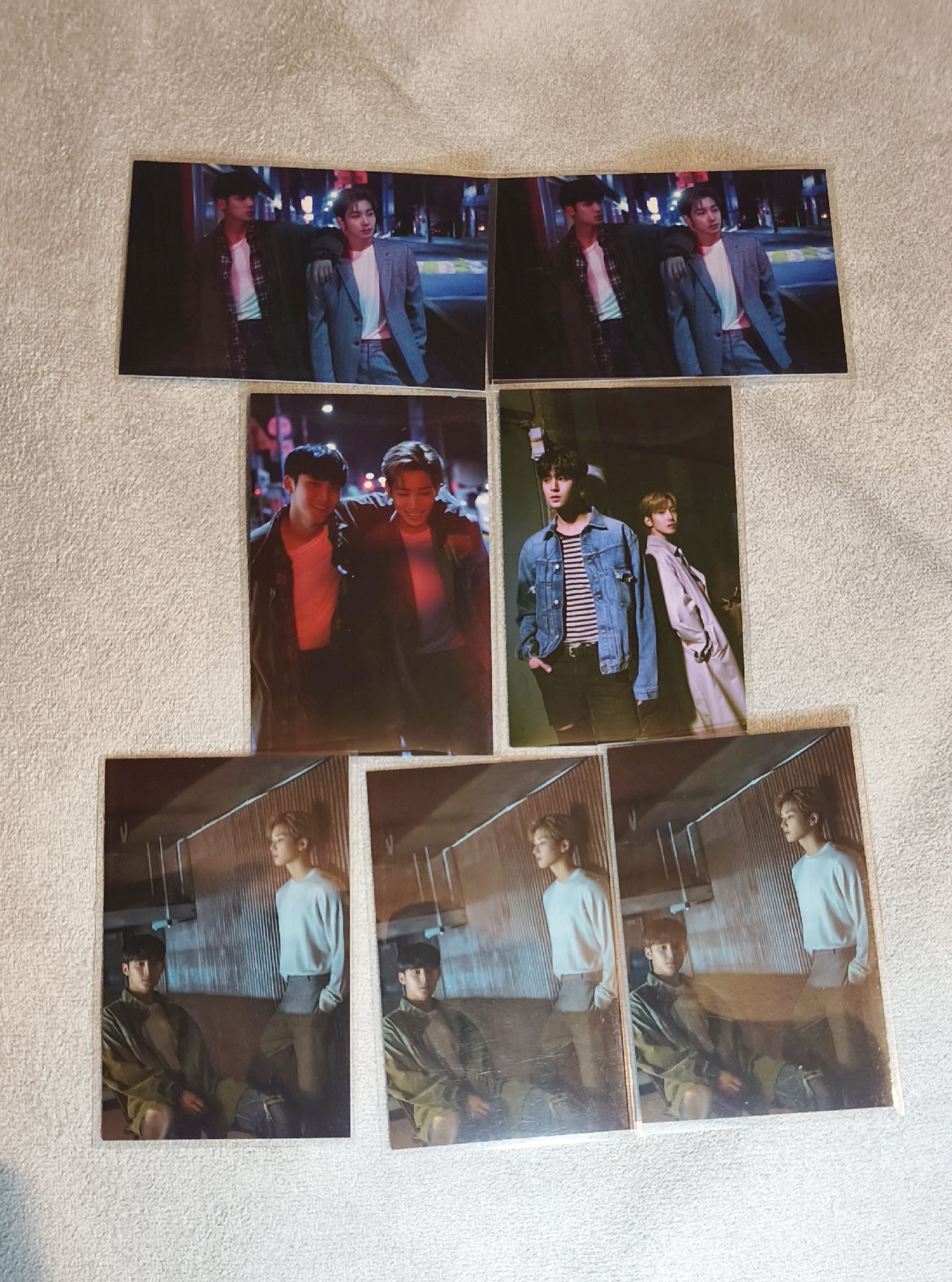 seventeen 💚珉佑💜苦甜雙人卡一鍵畢業