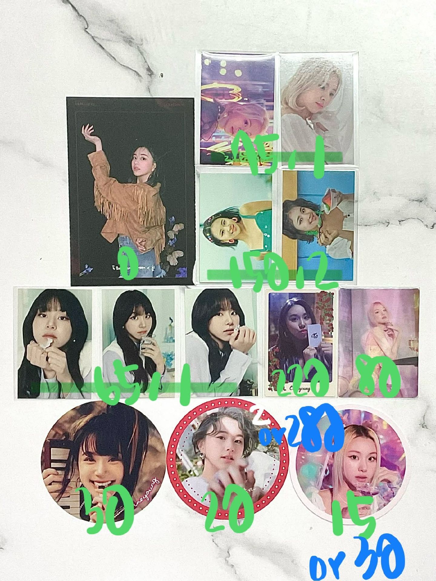 TWICE 小卡單出出清