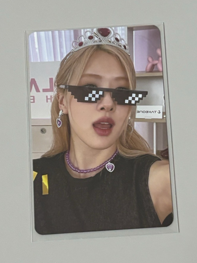 BPTG K4特典 墨鏡肉 ROSÉ