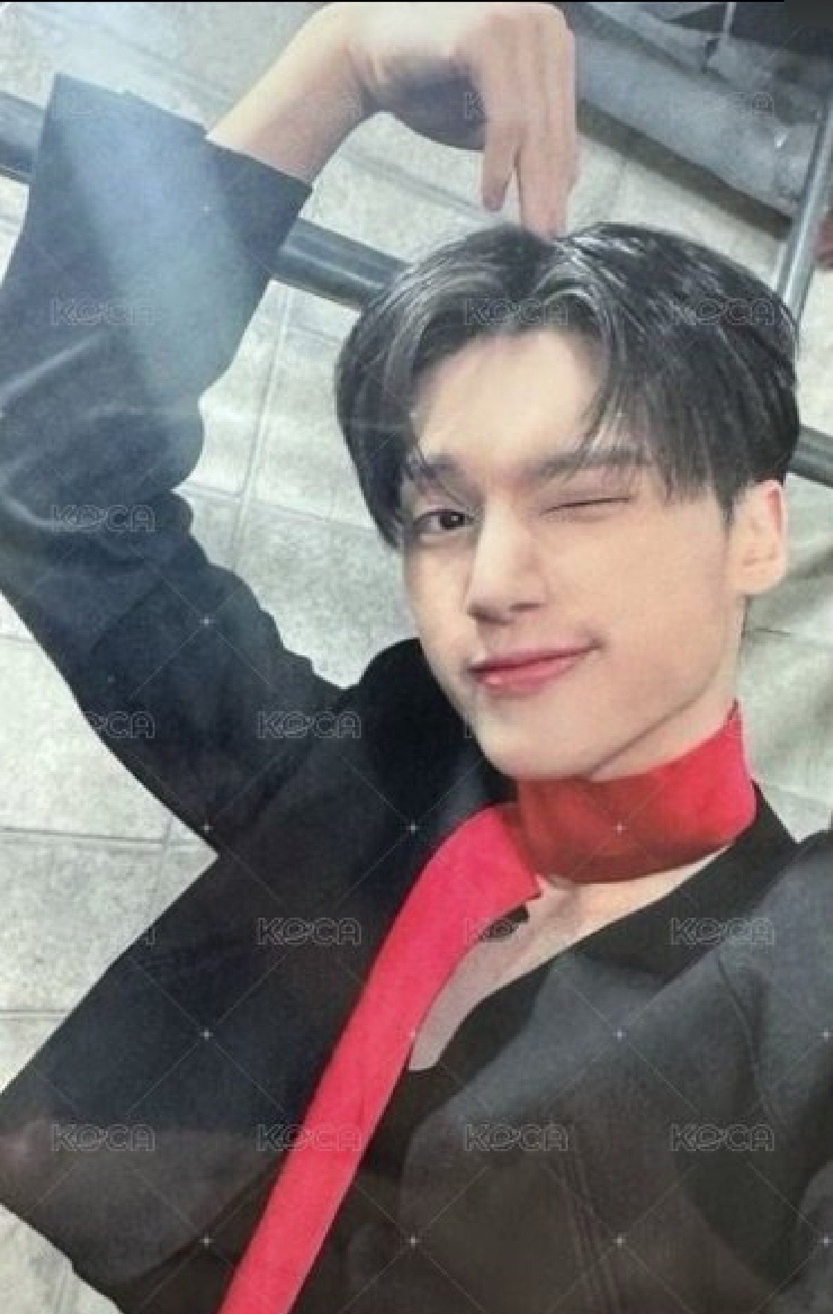 Not Okay 專輯卡 初回盤B 可愛貓貓友榮Wooyoung