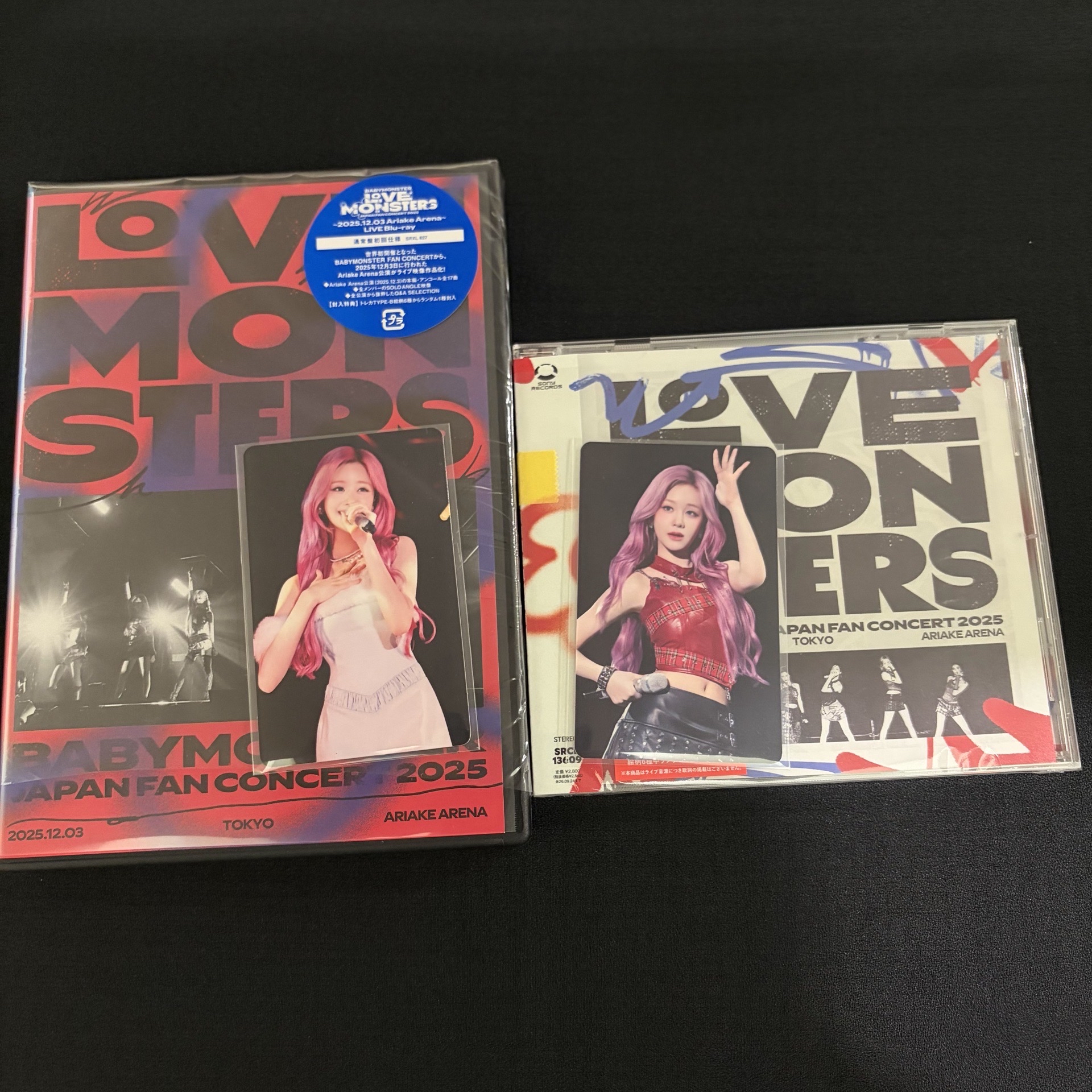 BABYMONSTER｜🇯🇵 LOVE MONSTERS 藍光DVD/CD 塔全專