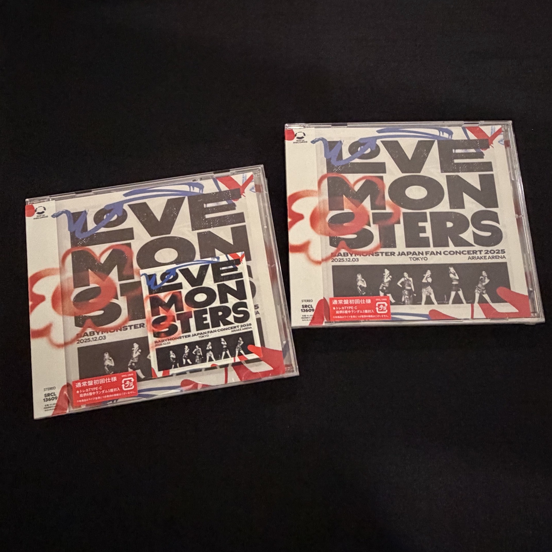 BABYMONSTER｜🇯🇵 LOVE MONSTERS 初回盤CD 空專