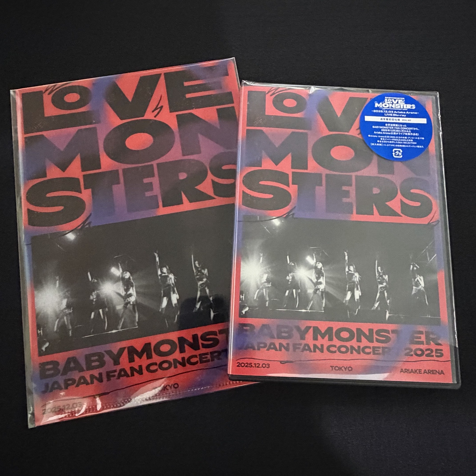 BABYMONSTER｜🇯🇵 LOVE MONSTERS 藍光DVD 空專含特典