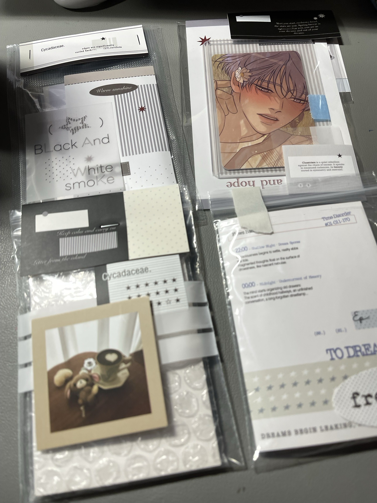 Alban 一週年拍立得 隱 圖二打包範例