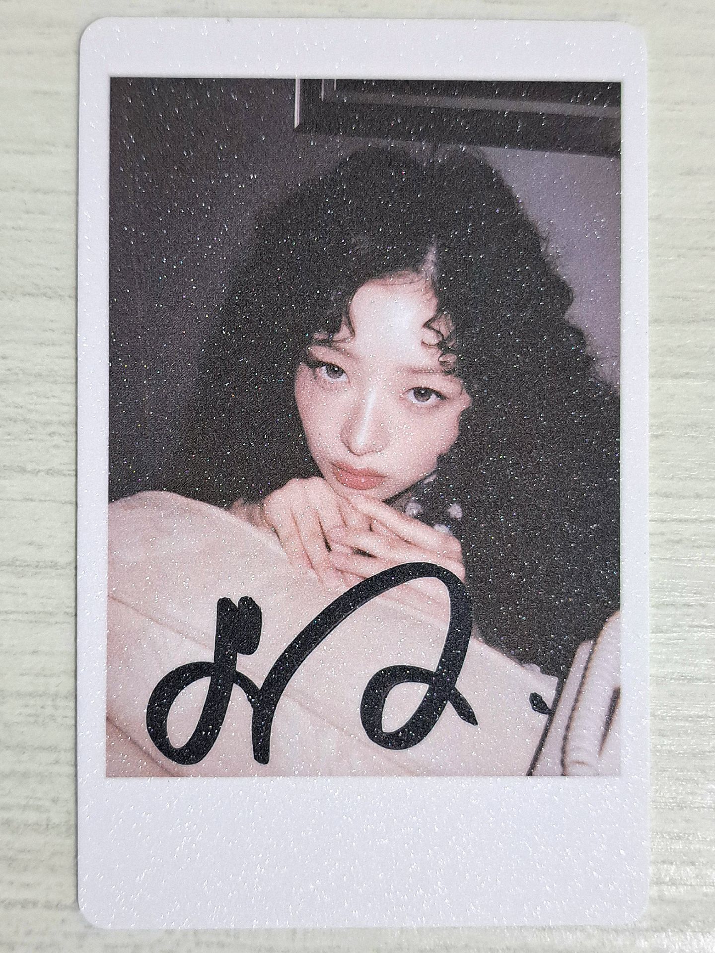 雜誌卡 KNIGHT 拍立得怜 怜怜命令你按時吃飯哦