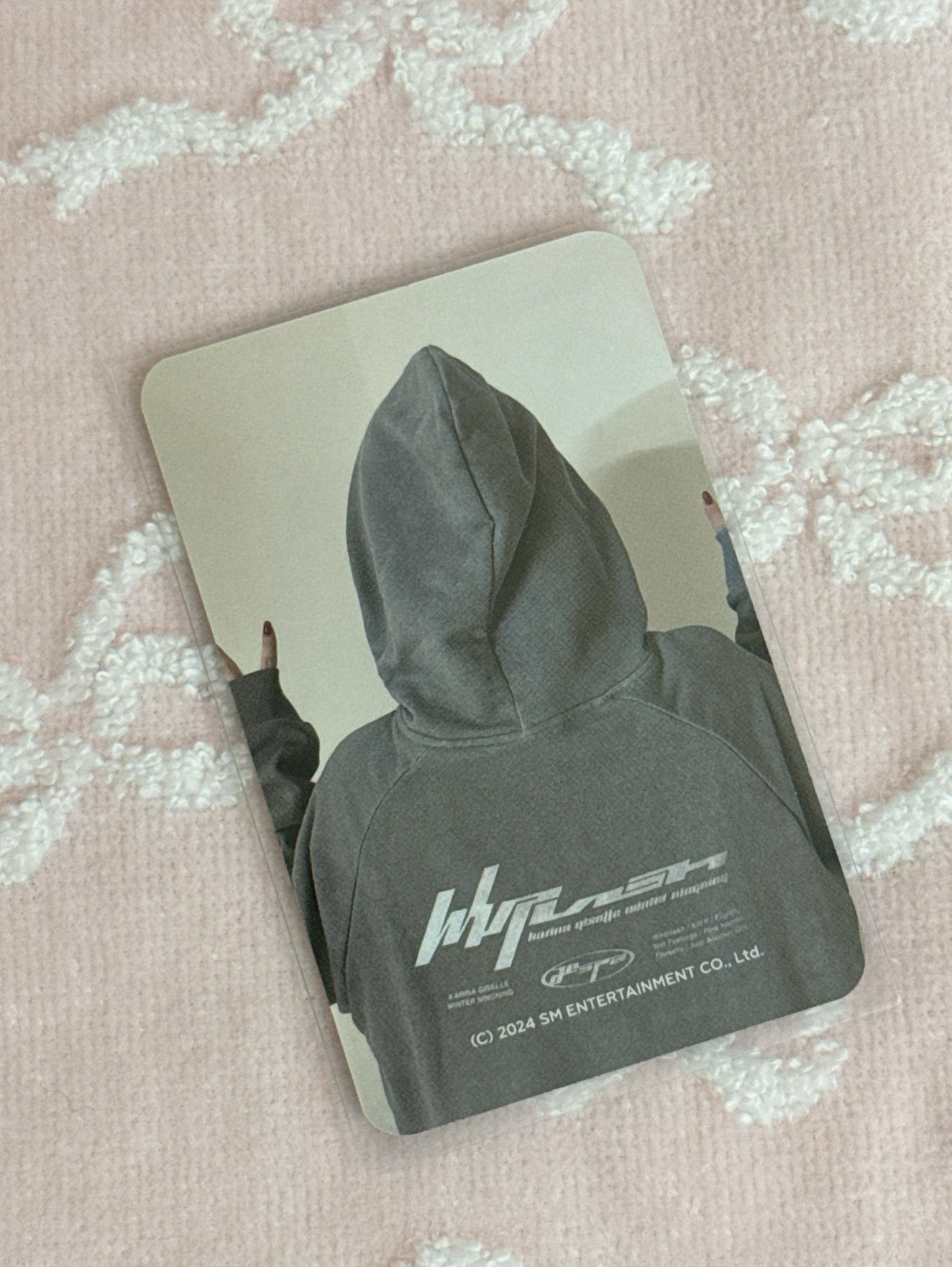 Whiplash 灰連帽衛衣柚（萌萌噠雙面卡）