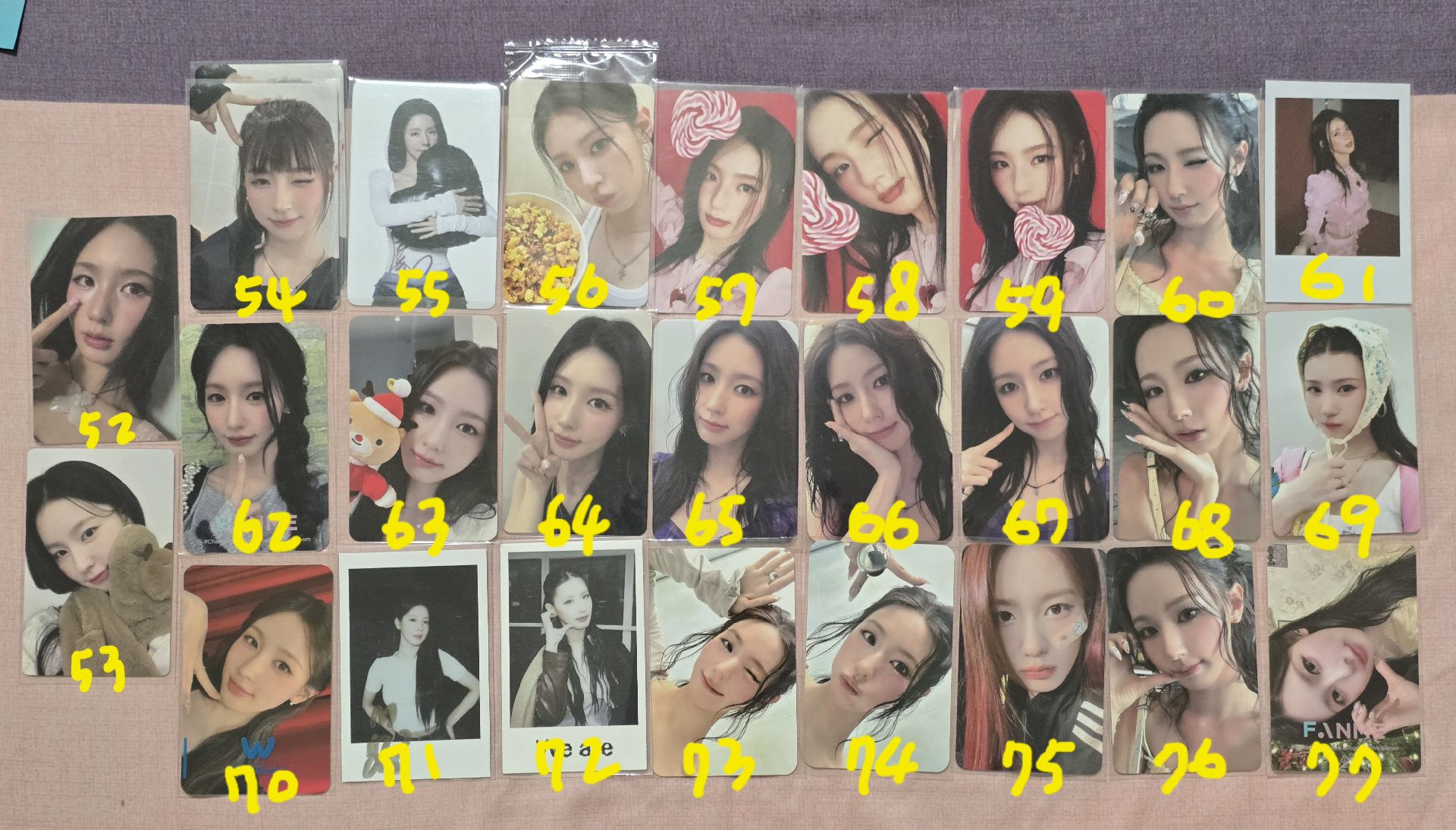 娃卡 編號52～77