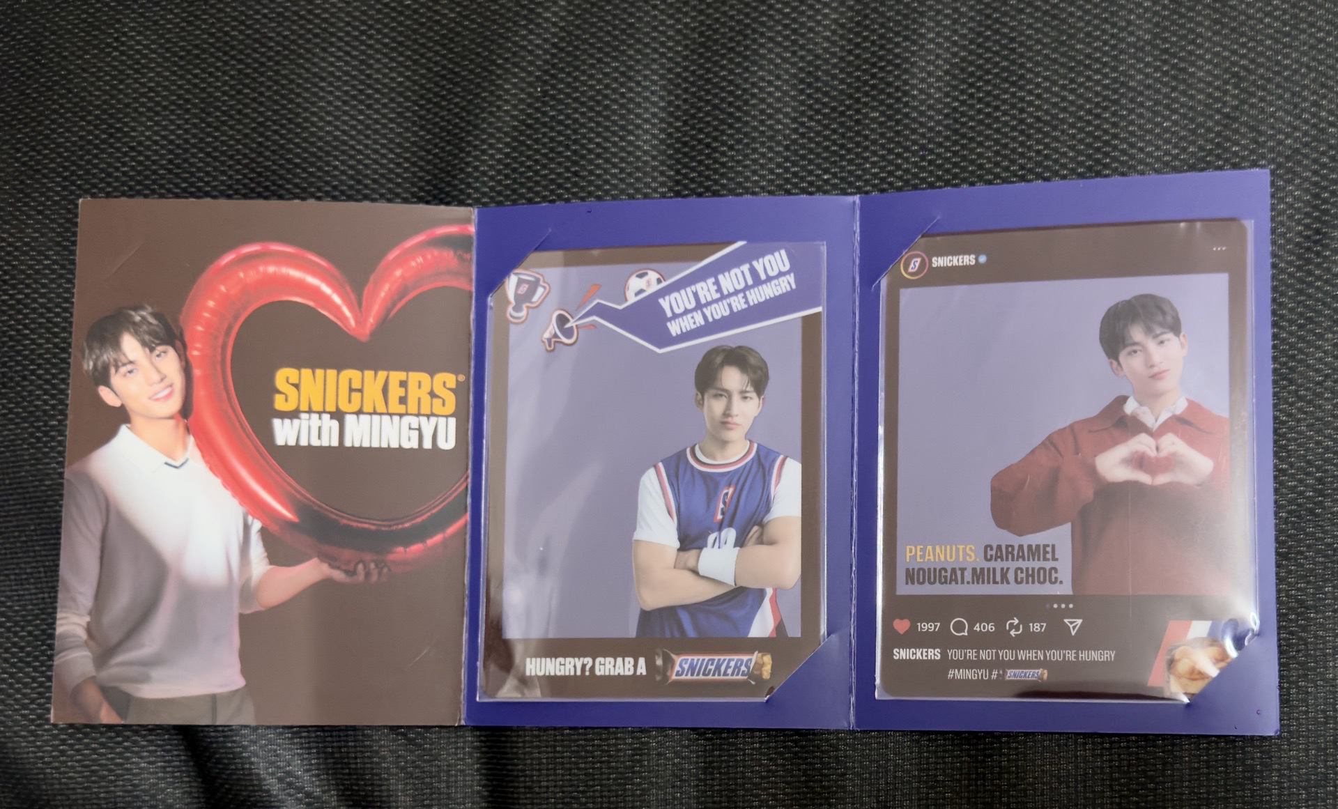 金珉奎-士力架代言透卡