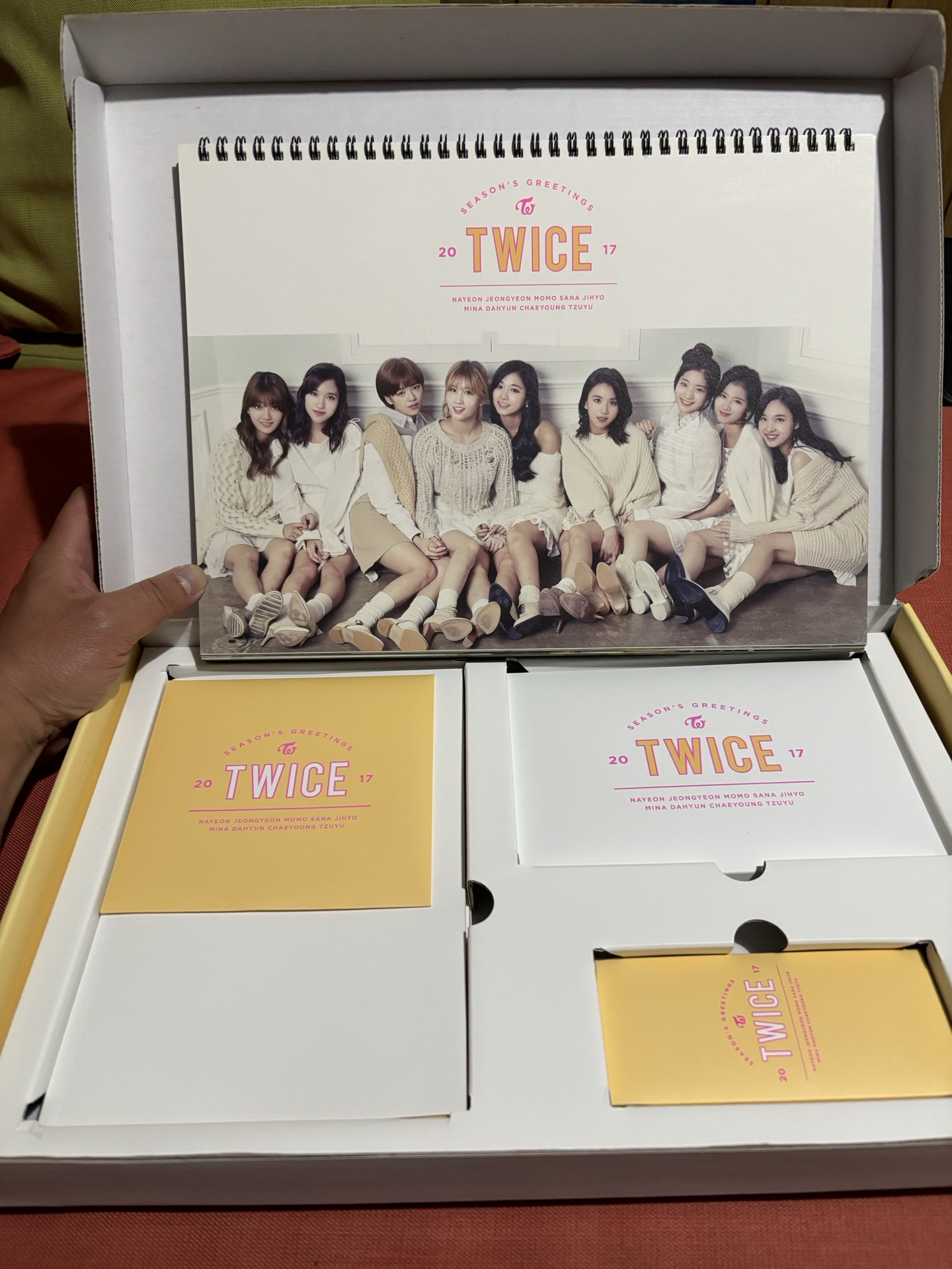 TWICE2017年曆