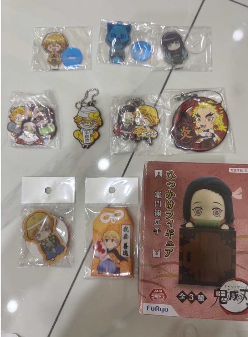 彌豆子 善逸 無一郎 豬豬