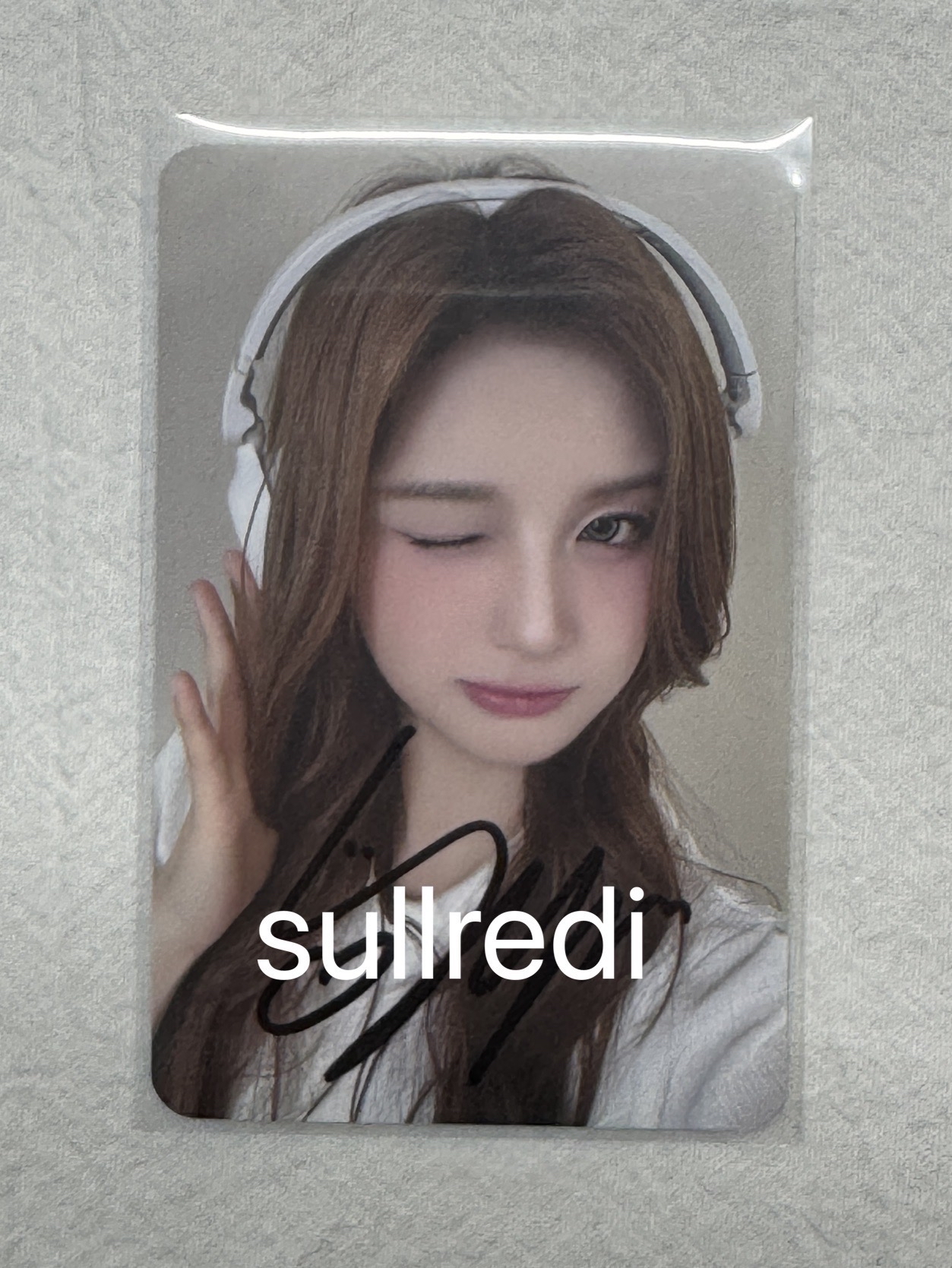 NMIXX MS21 耳機薛 簽卡