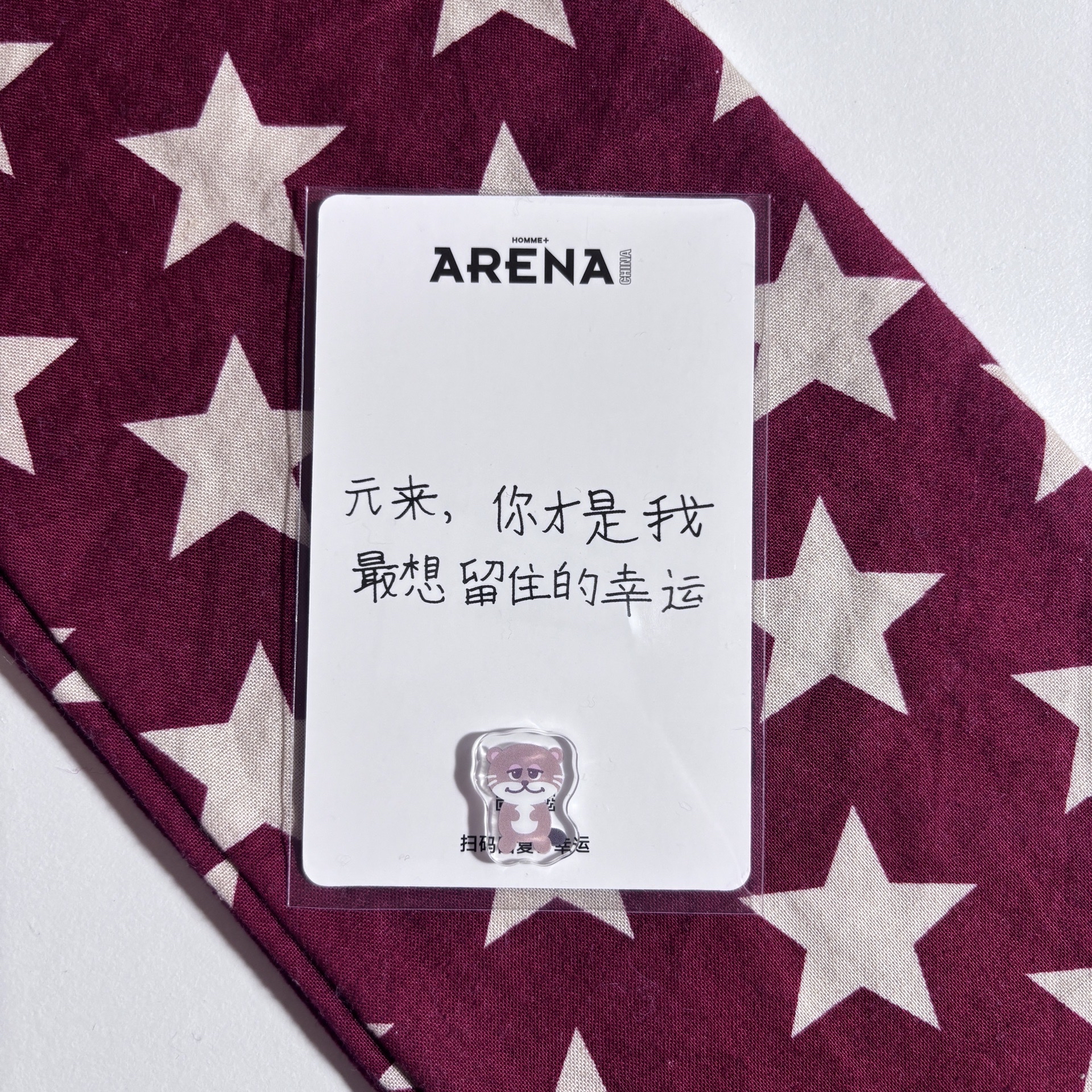 Arena 雜誌 小卡 彬 ⋆.˚⊹⁺