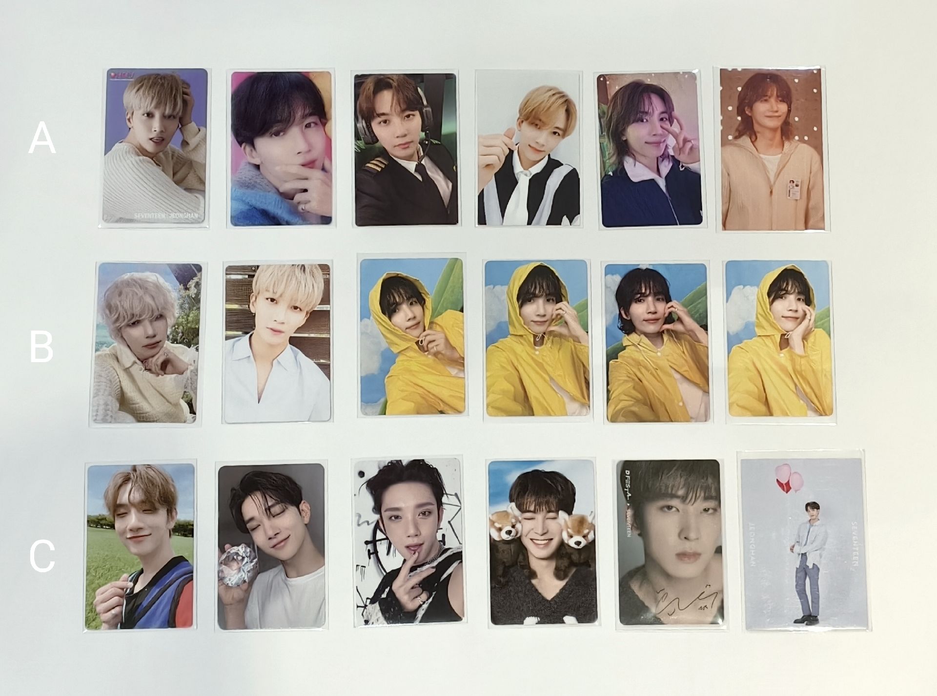 漢、秀、圓 小卡