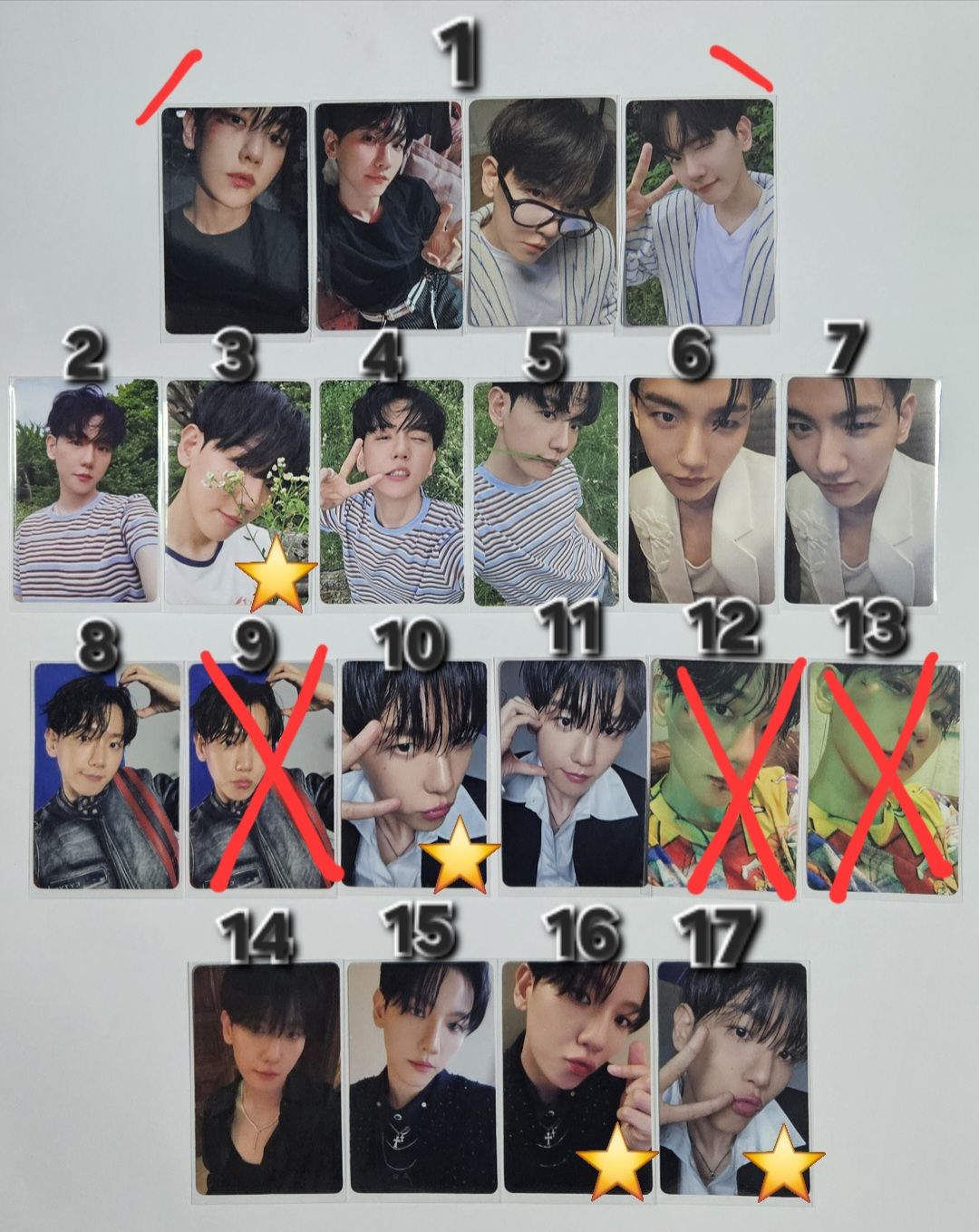 伯賢 Hello world 專卡