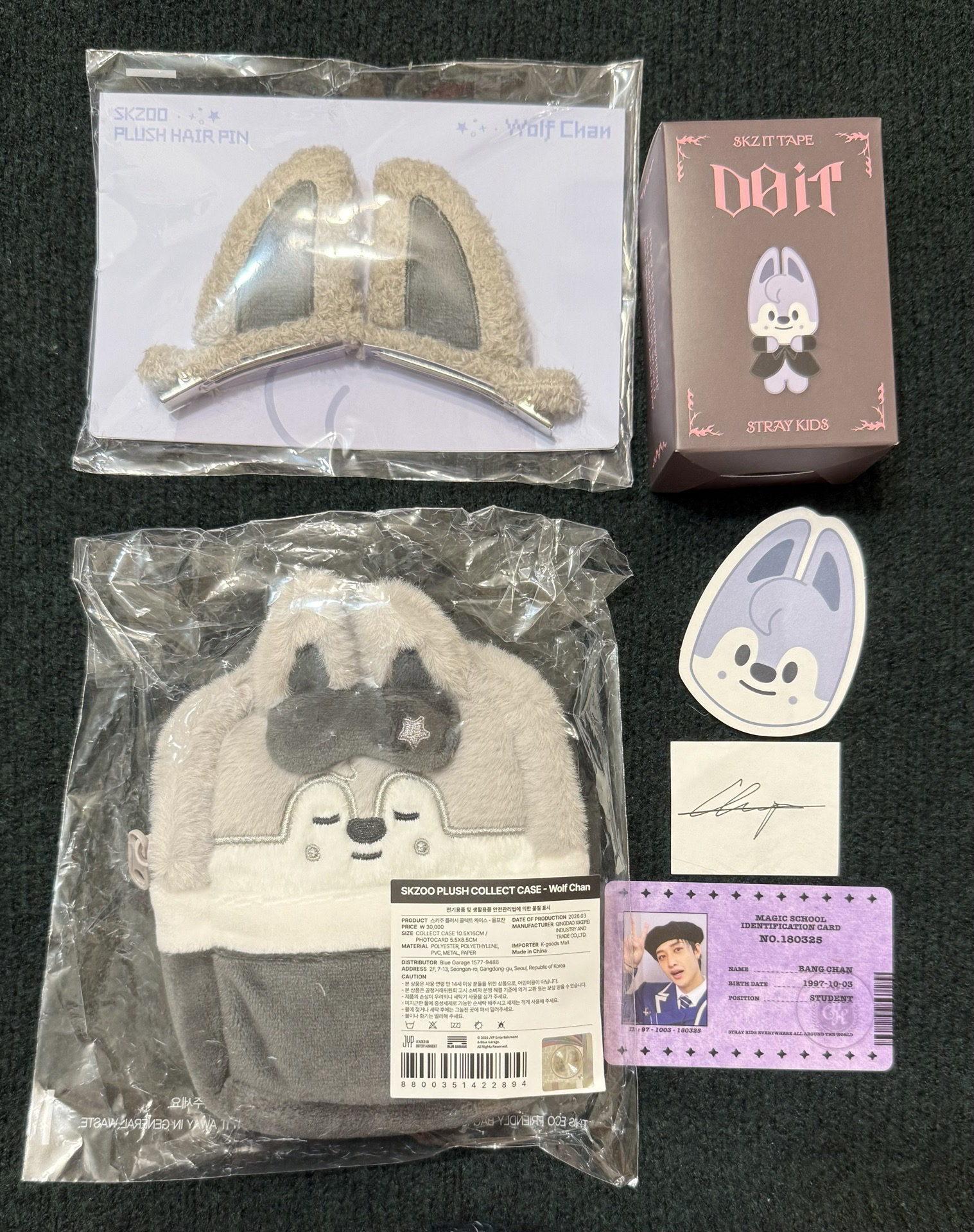 燦小盤 潦草娃/睡袋包/髮夾/杯緣子