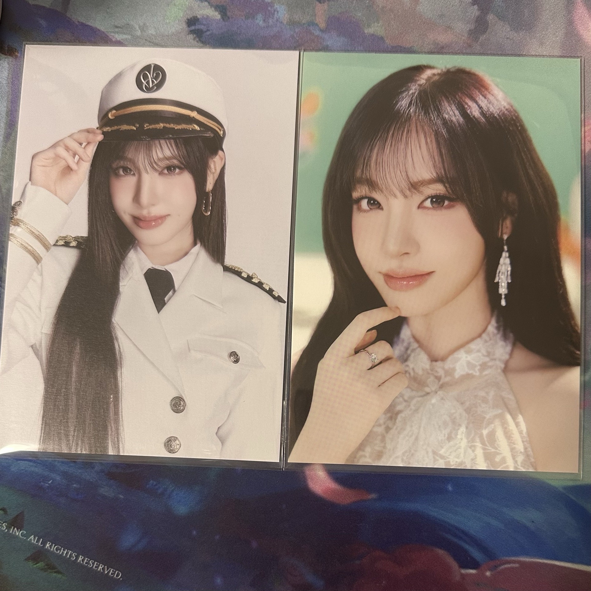 IVE 飯控明信片 栗