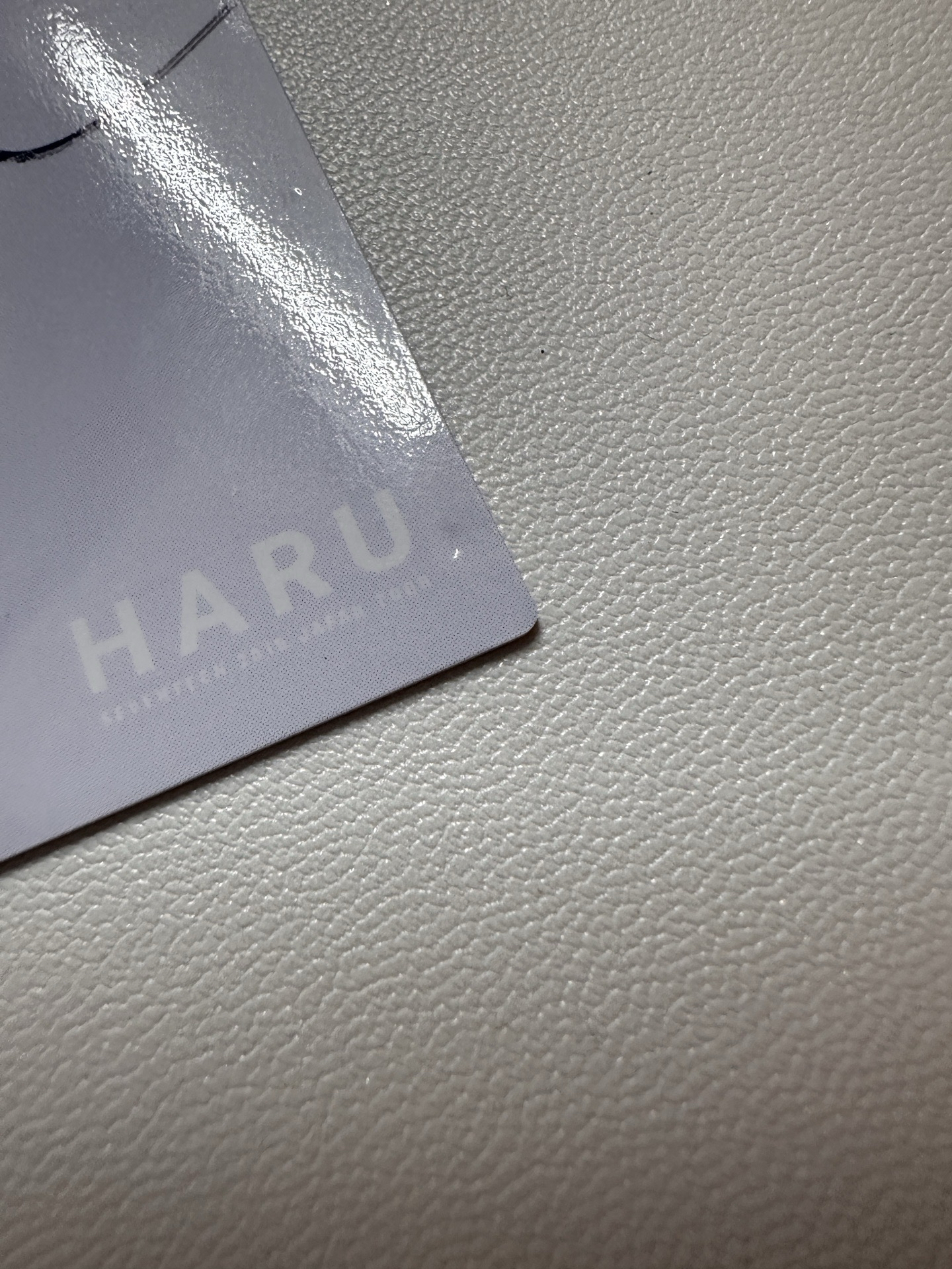 SEVENTEEN 淨漢 HARU親簽卡