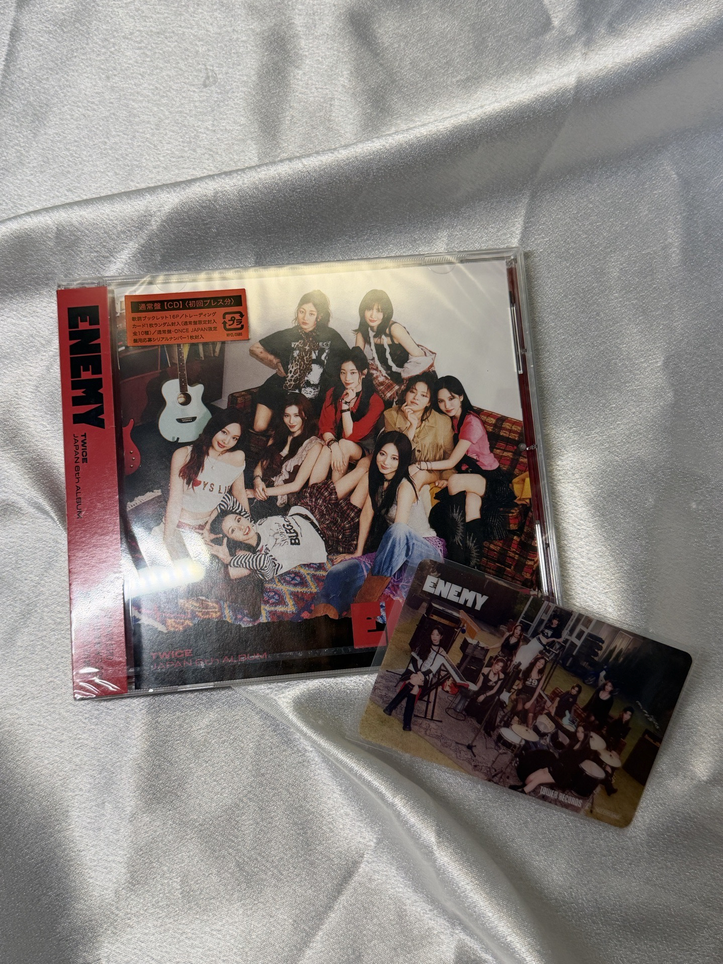 （現貨）JP正規六 專輯 通常盤+塔店特典團卡