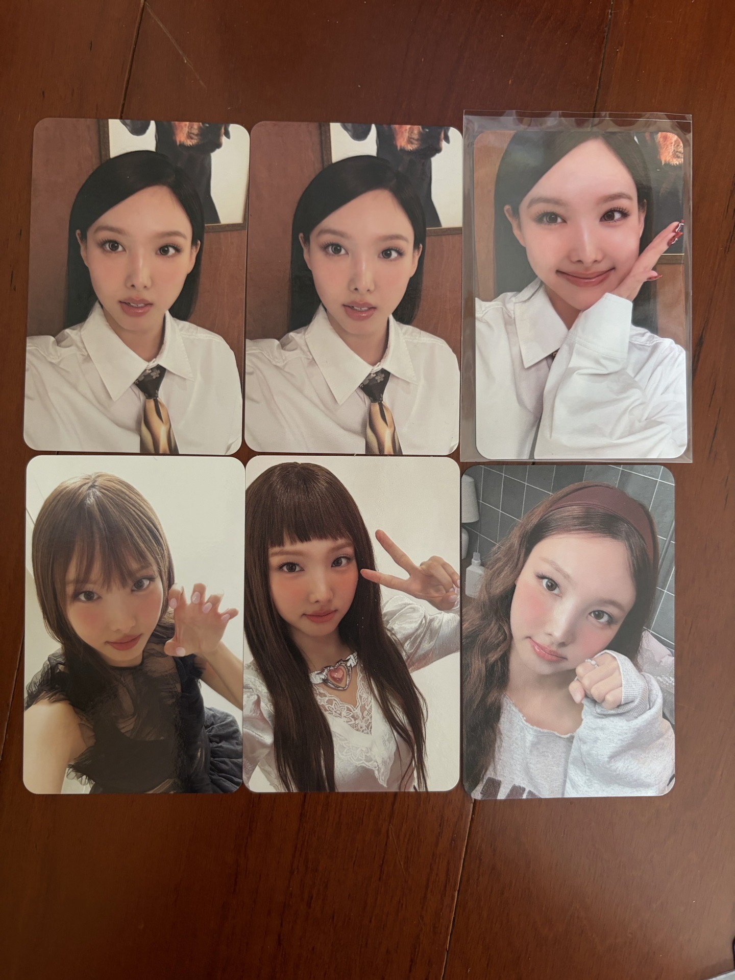 娜璉小卡 6張一起