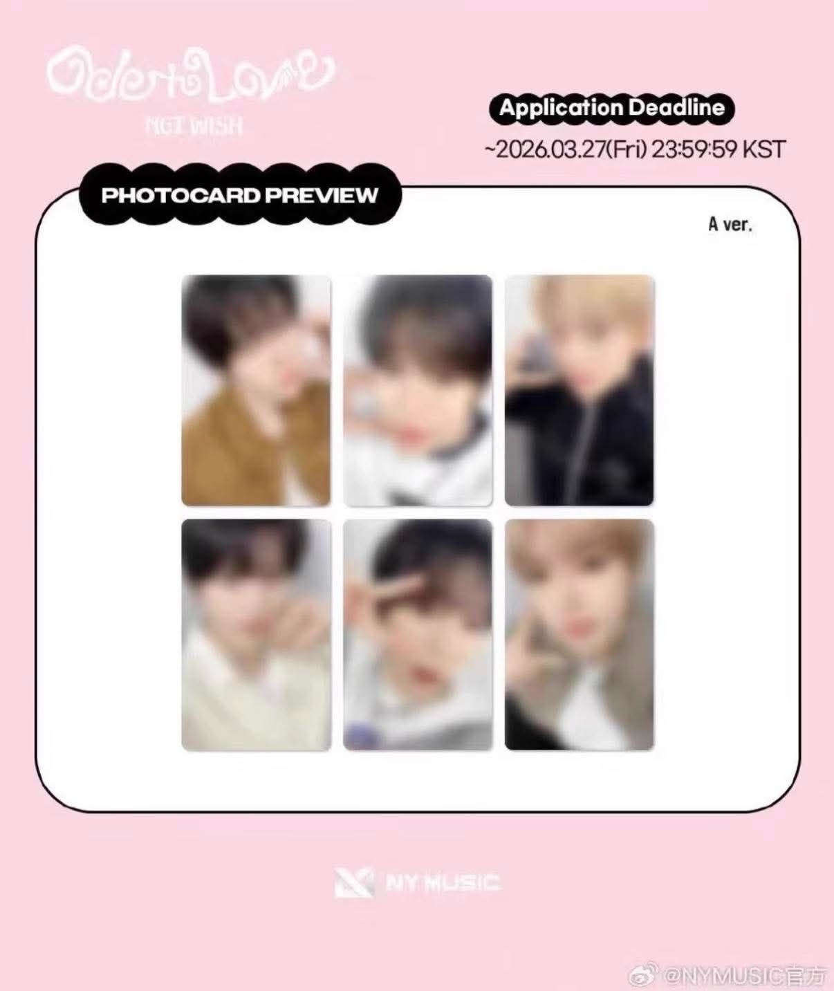 非現貨 NCT WISH 雅加達簽售卡