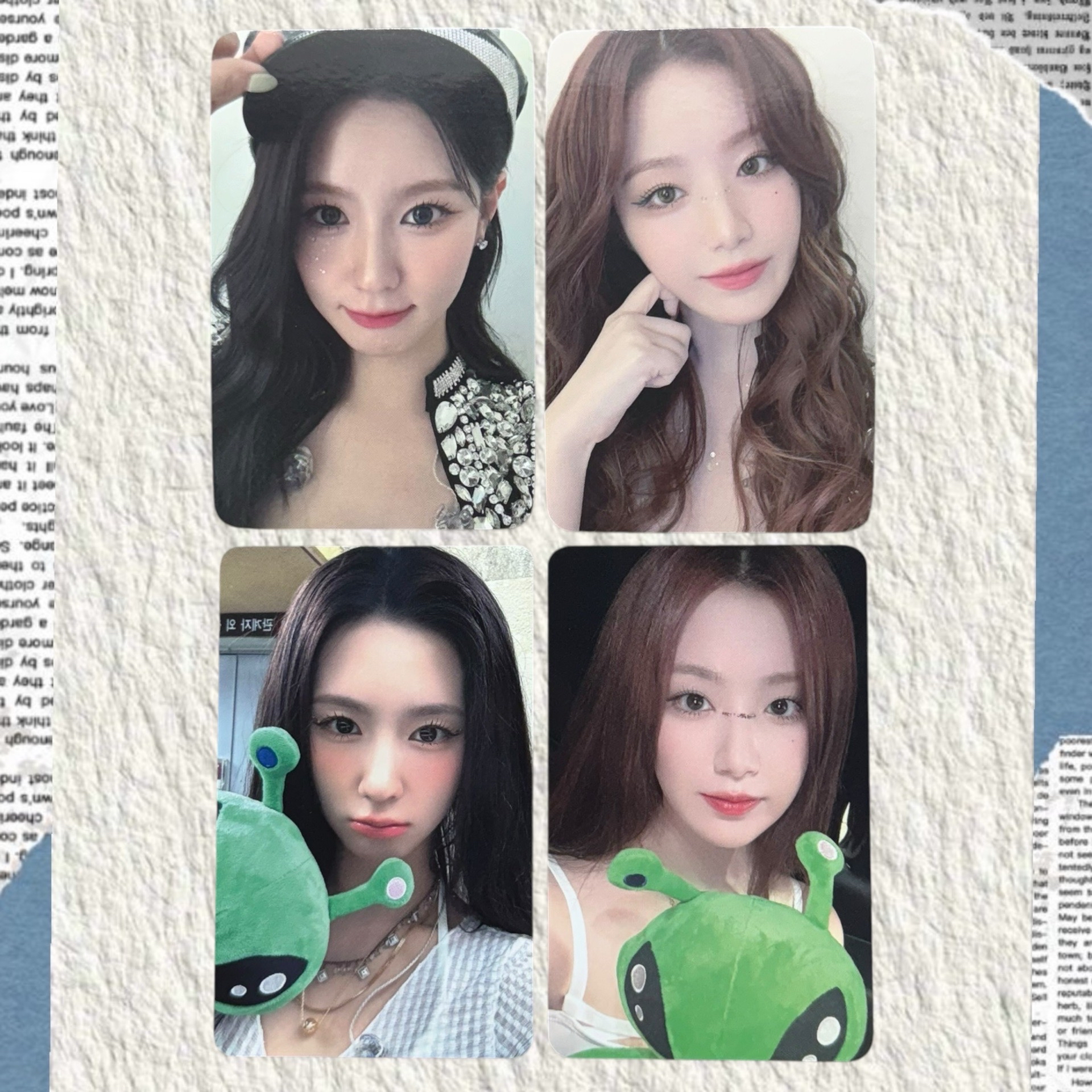 i-dle [I SWAY] 楠藝幸運卡、IA外星人 麵刷