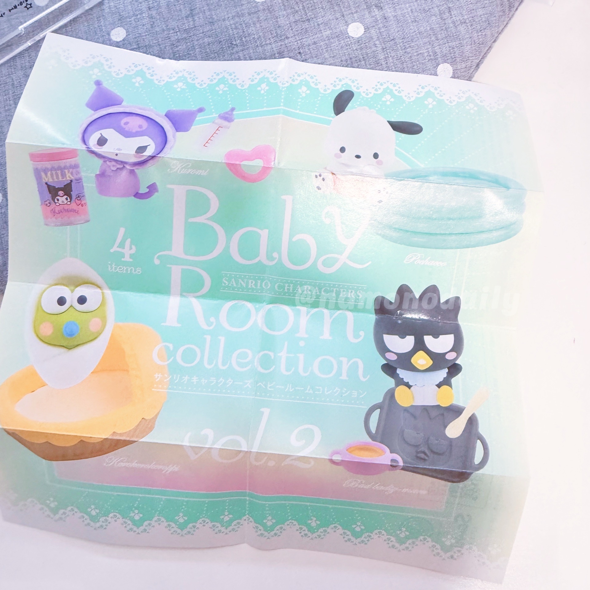 ୨୧ 肯大象扭蛋｜三麗鷗Baby微縮擺件 帕恰狗