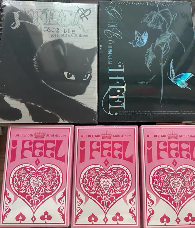全新未拆 i-dle IFEEL 專輯