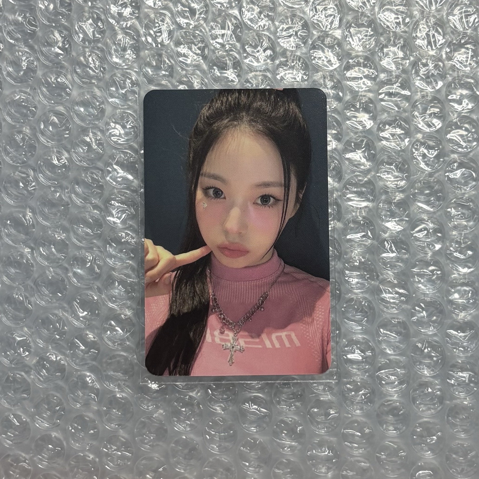 Nmixx kyujin am 幸運卡 pink圭