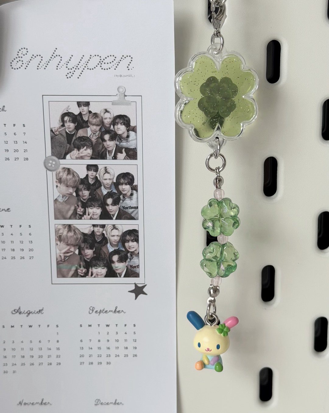 幸運草花小兔+和菓子花小兔/大耳狗/可樂鈴