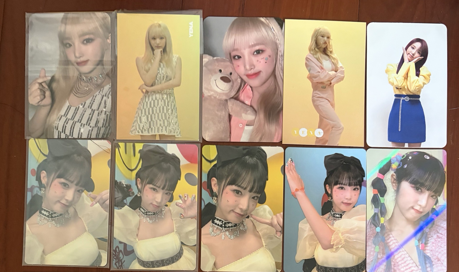 Yena 矮丸 solo 時期 Smiley 專卡 10張一起