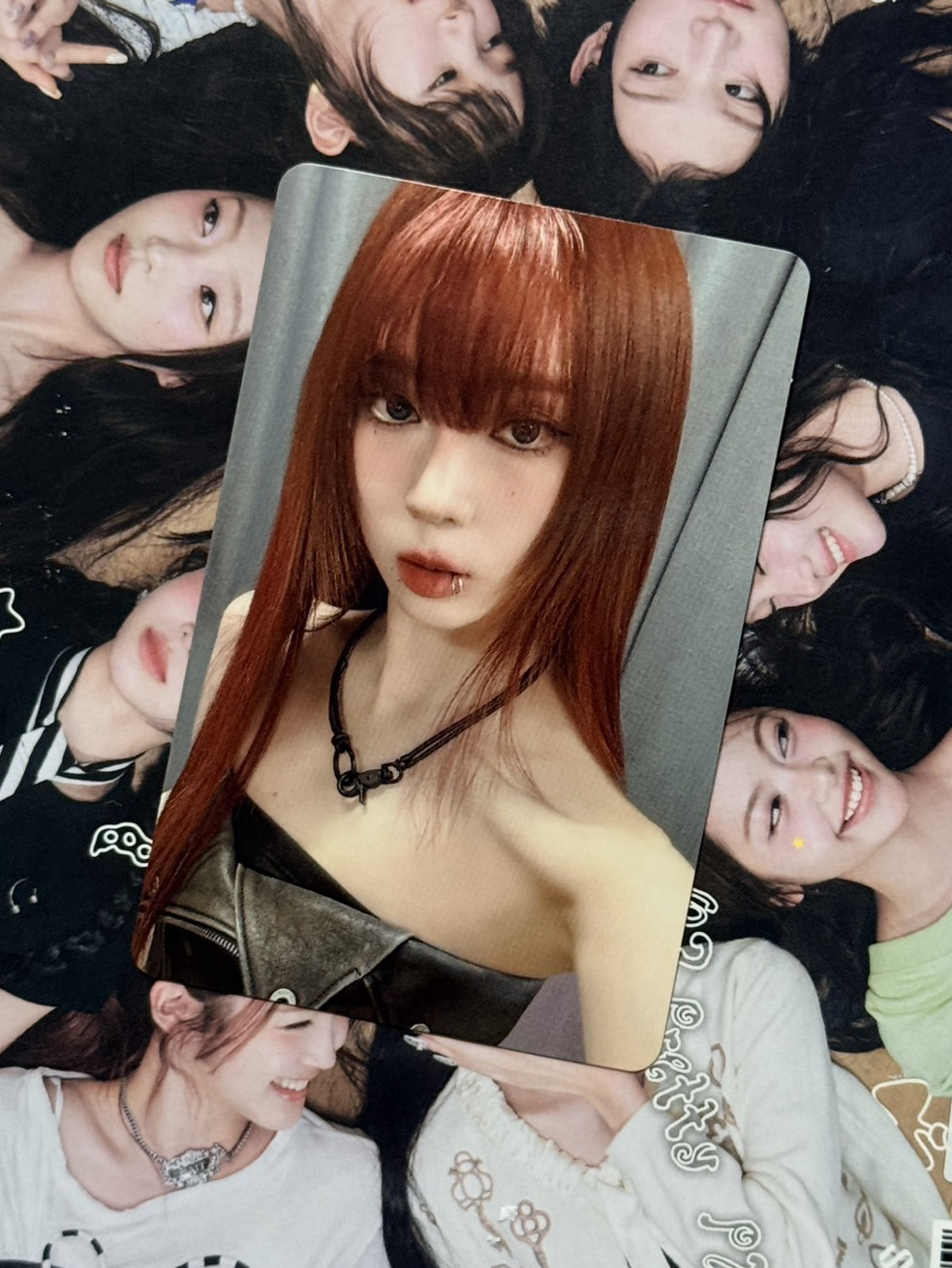 aespa 紅髮瀏海冬