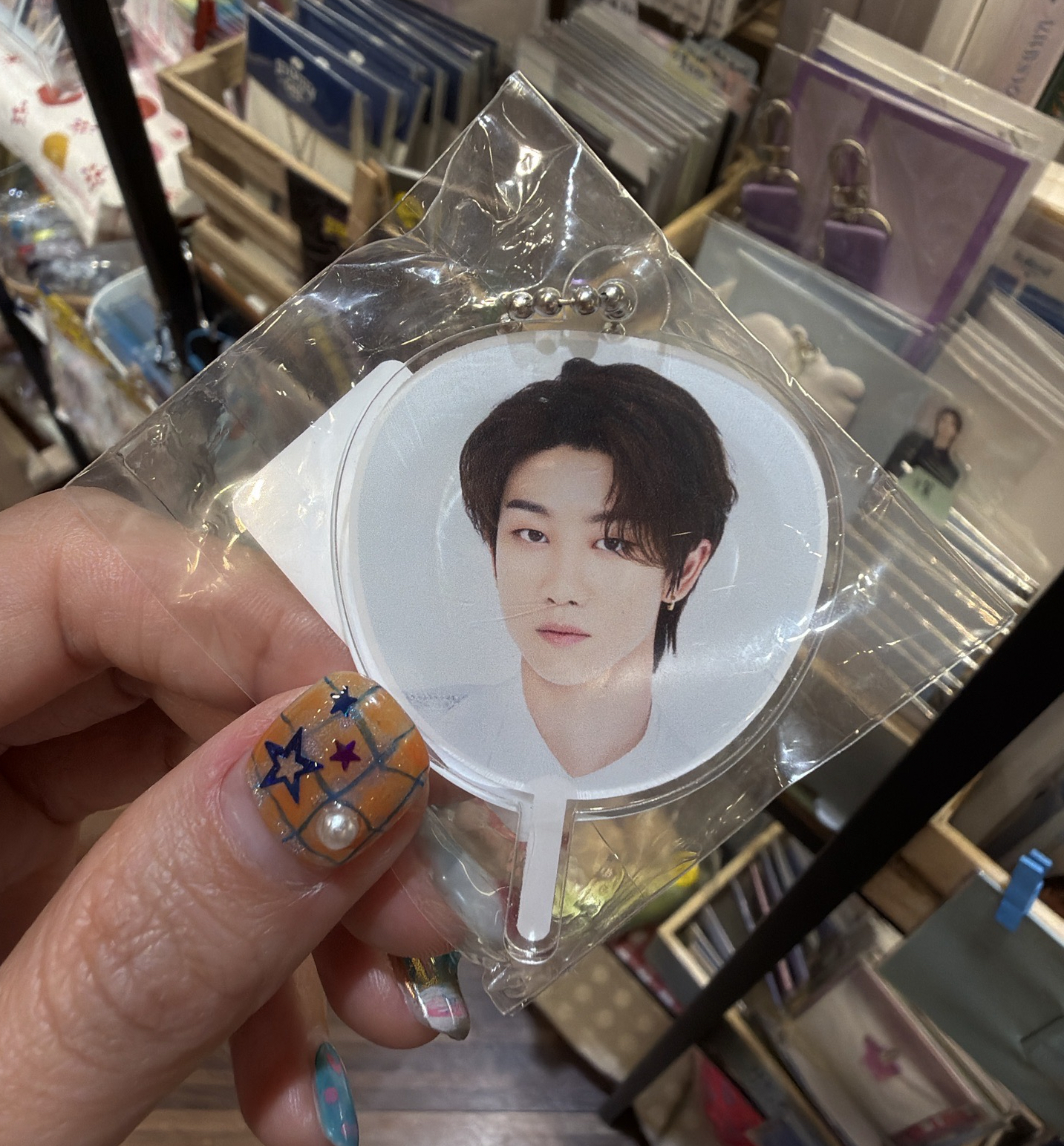 2020 蛋巡 壓克力小扇吊飾