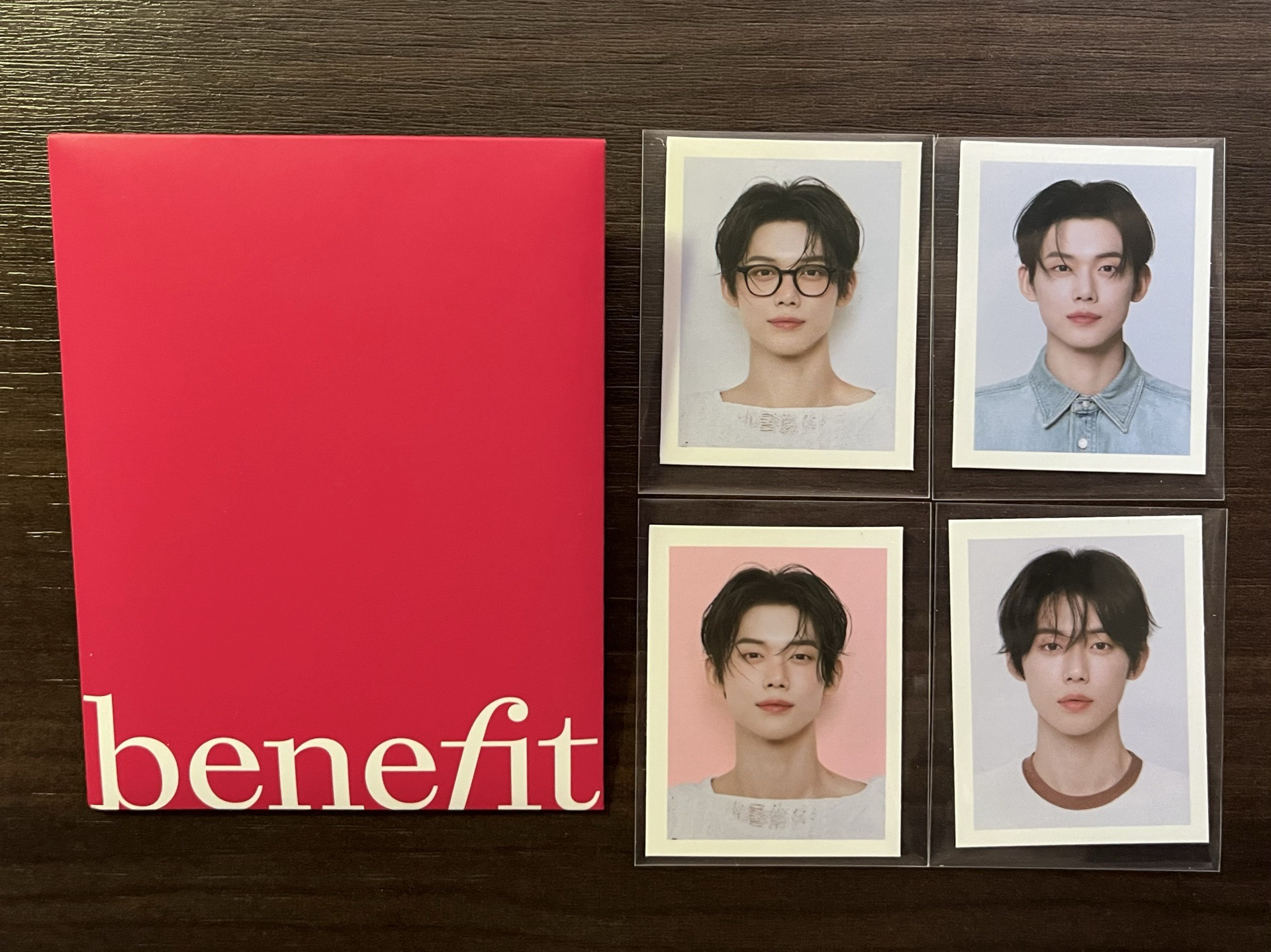 崔然竣 benefit 代言 證件照套組