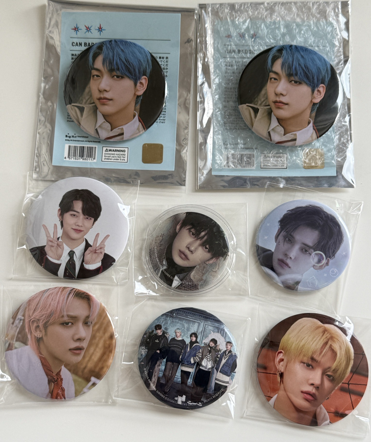 💙現貨 彬&竣徽章