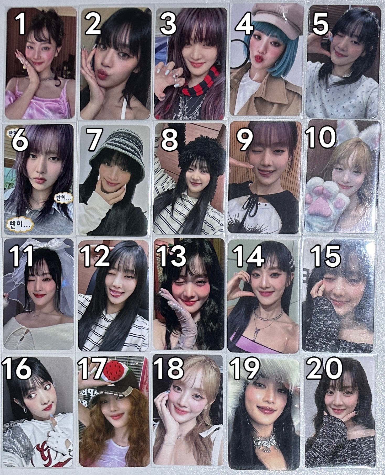 I-DLE 沙發上有小顆粒的米妮 美麗小卡出清