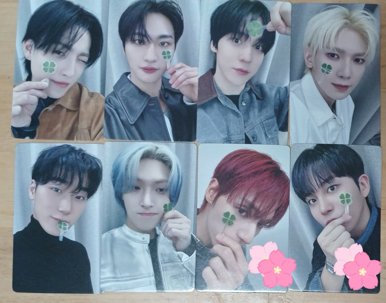 現貨🫡 GH4 ju 簽售卡 幸運草 78榮鍾合售 不拆